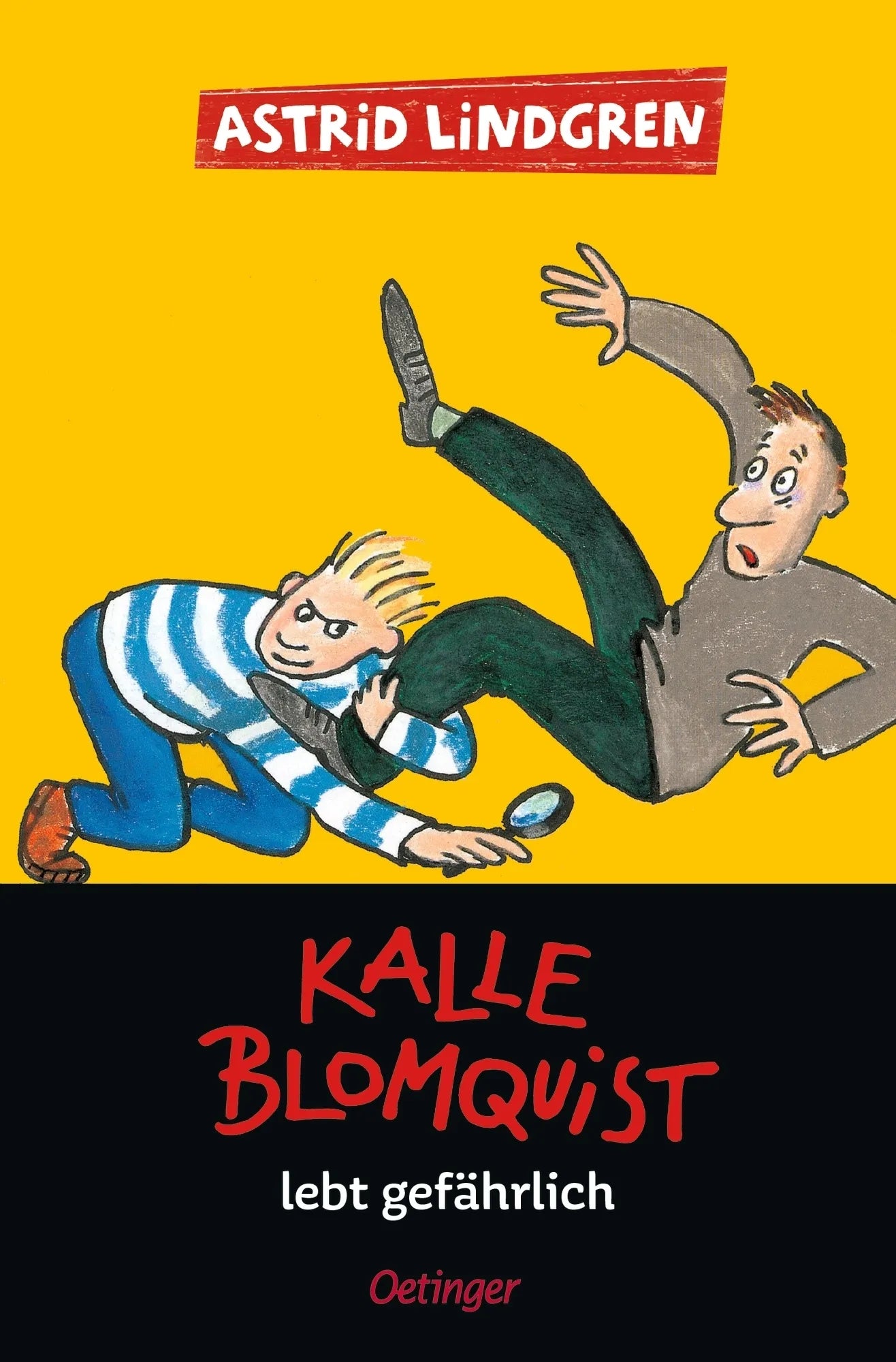 Buchcover von 'Kalle Blomquist 2. Kalle Blomquist lebt gefährlich' - Taschenbuch von Astrid Lindgren