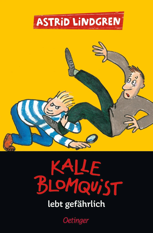 Buchcover von 'Kalle Blomquist 2. Kalle Blomquist lebt gefährlich' - Taschenbuch von Astrid Lindgren