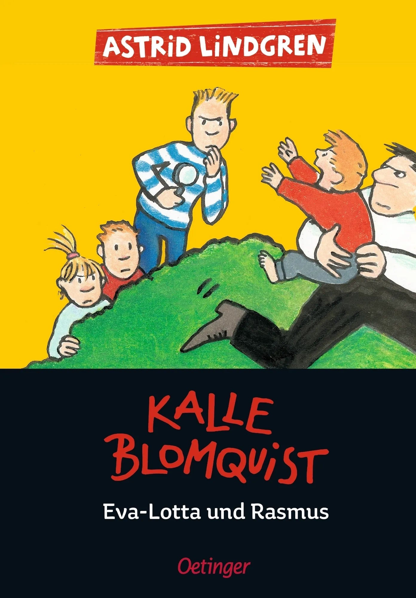 Buchcover von 'Kalle Blomquist 3. Eva-Lotta und Rasmus' - Gebundene Ausgabe von Astrid Lindgren