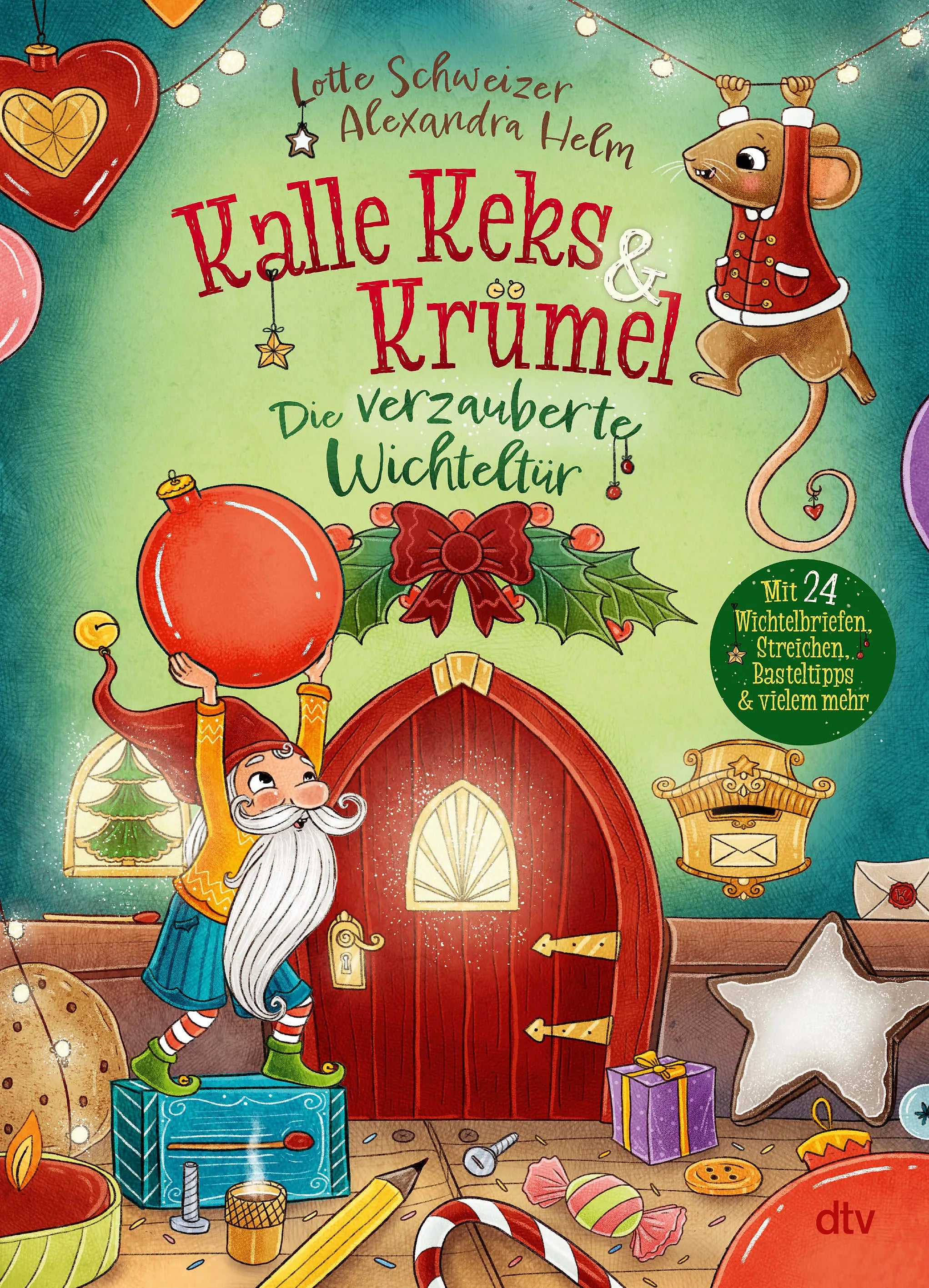 Buchcover von 'Kalle Keks & Krümel – Die verzauberte Wichteltür' - Gebundene Ausgabe von Lotte Schweizer