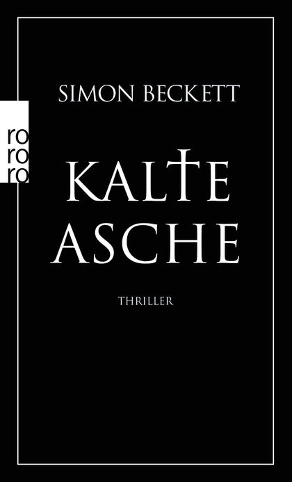 Buchcover von 'Kalte Asche' - Taschenbuch von Simon Beckett