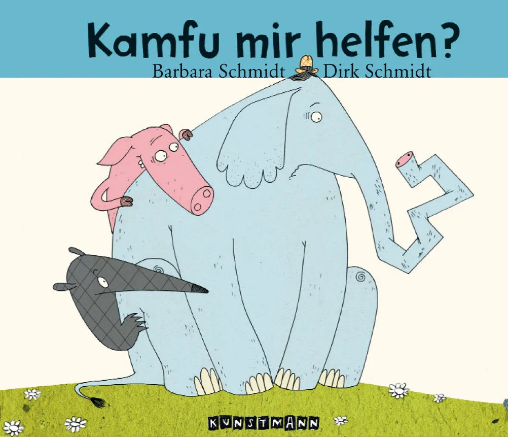 Buchcover von 'Kamfu mir helfen? – Miniformat' - Gebundene Ausgabe von Dirk Schmidt