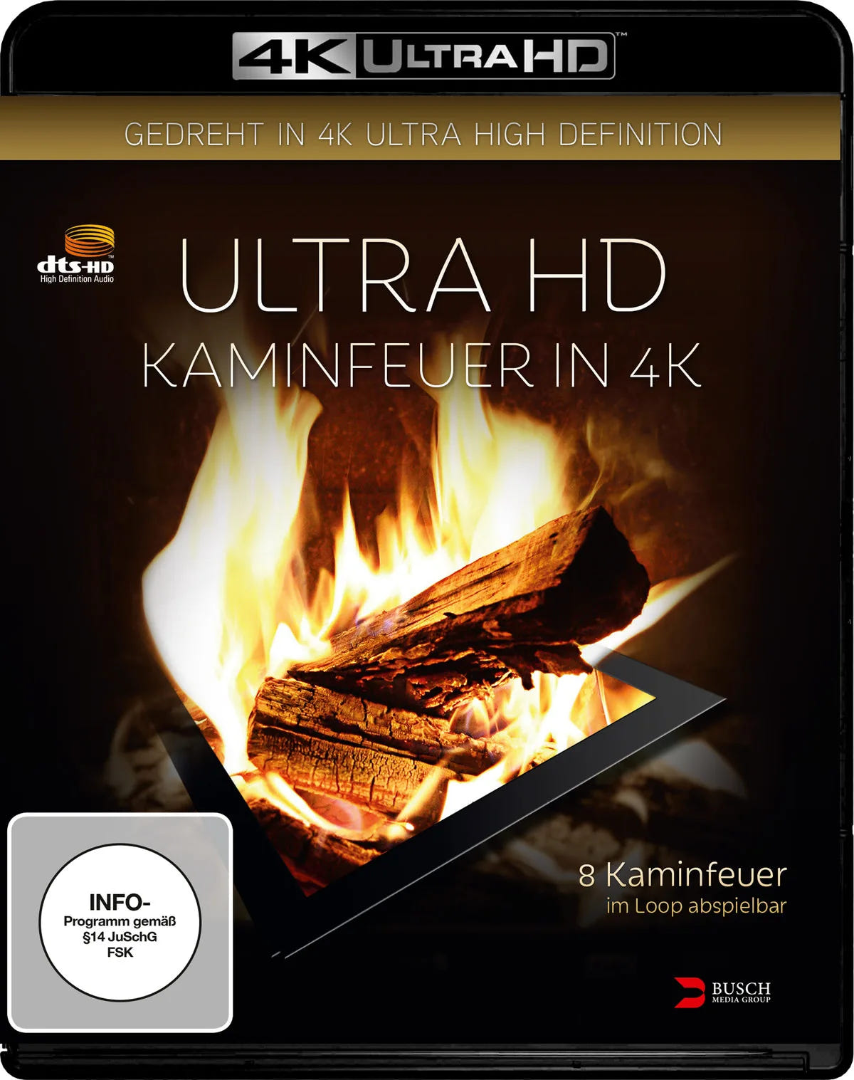 Kaminfeuer - Blu-ray 4K Ultra HD
