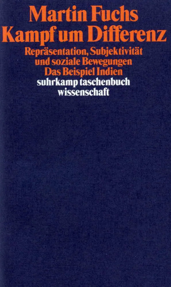 Buchcover von 'Kampf um Differenz' - Taschenbuch von Martin Fuchs