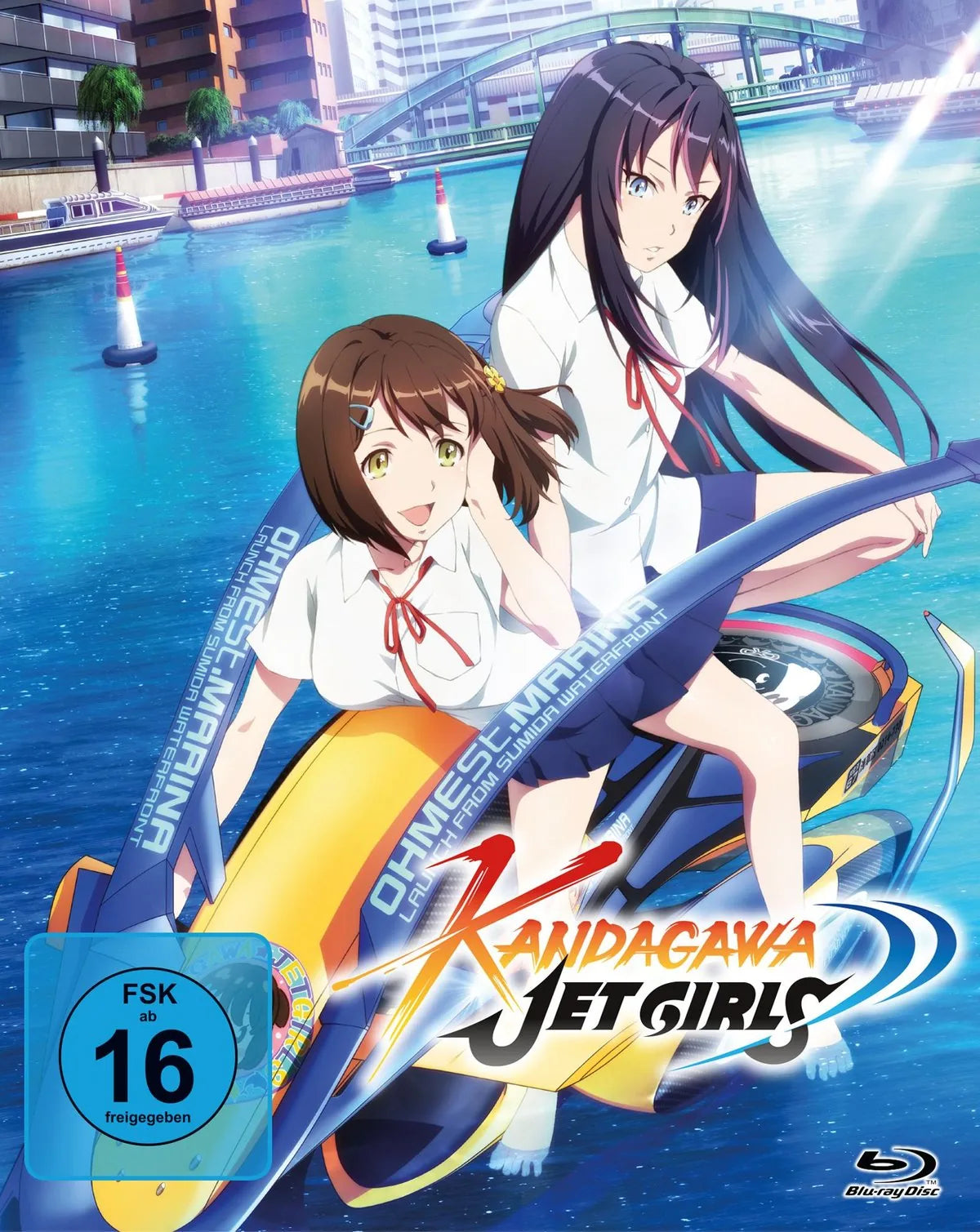 Kandagawa Jet Girls - Komplett-Set - Blu-ray Disc
