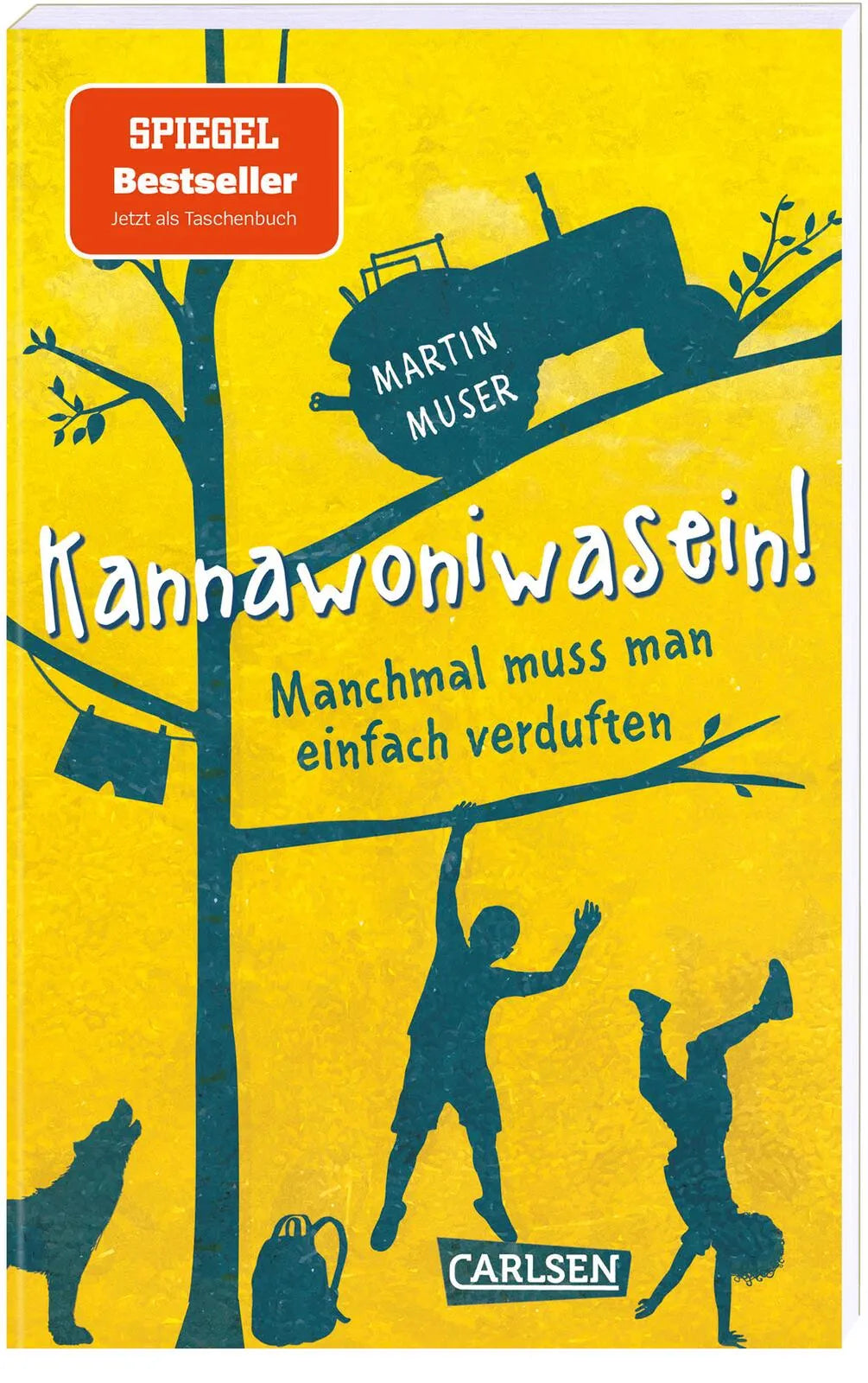 Buchcover von 'Kannawoniwasein 1: Kannawoniwasein! Manchmal muss man einfach verduften' - Taschenbuch von Martin Muser