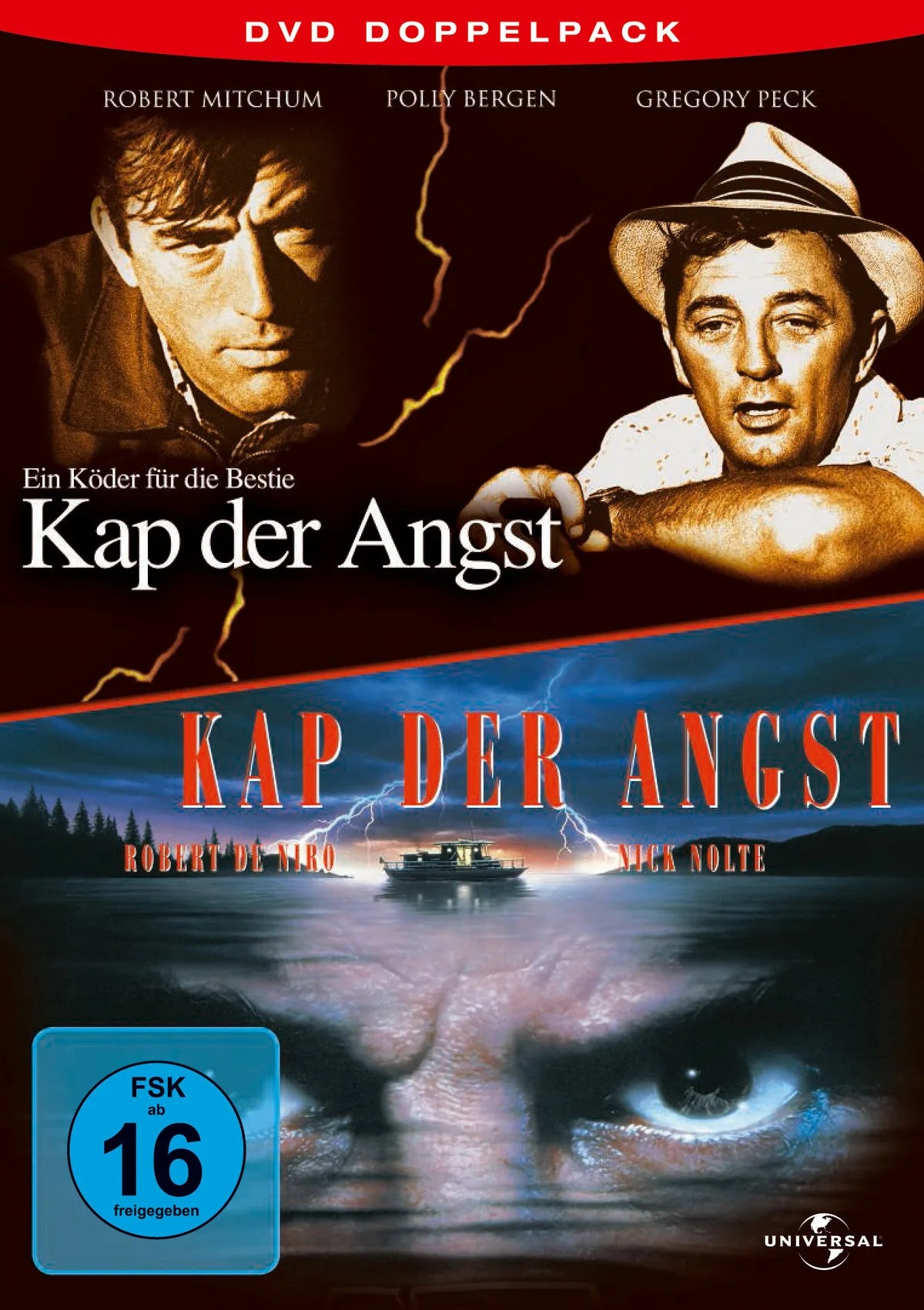 Kap der Angst/Ein Köder für die Bestie  [2 DVDs] - DVD