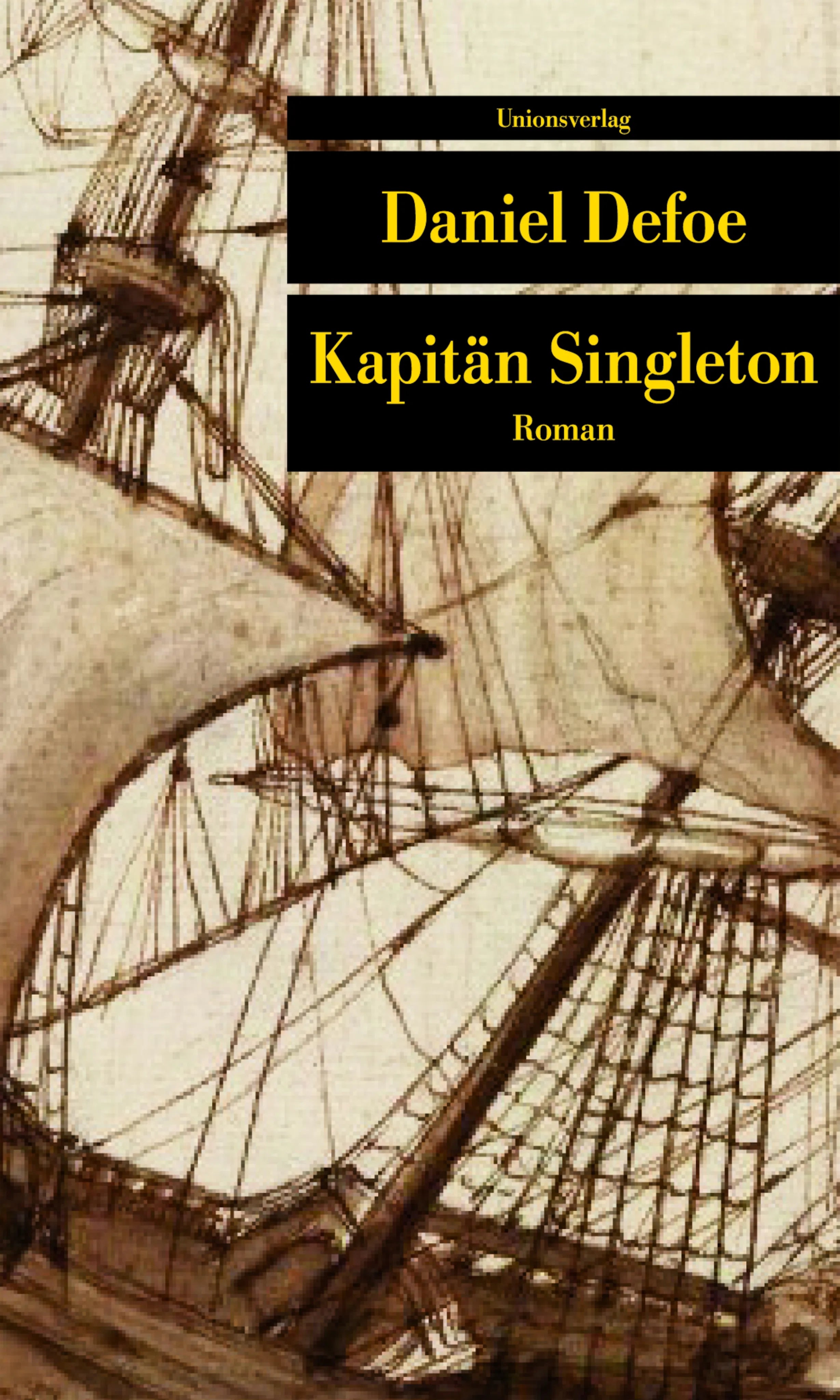 Buchcover von 'Kapitän Singleton' - Taschenbuch von Daniel Defoe