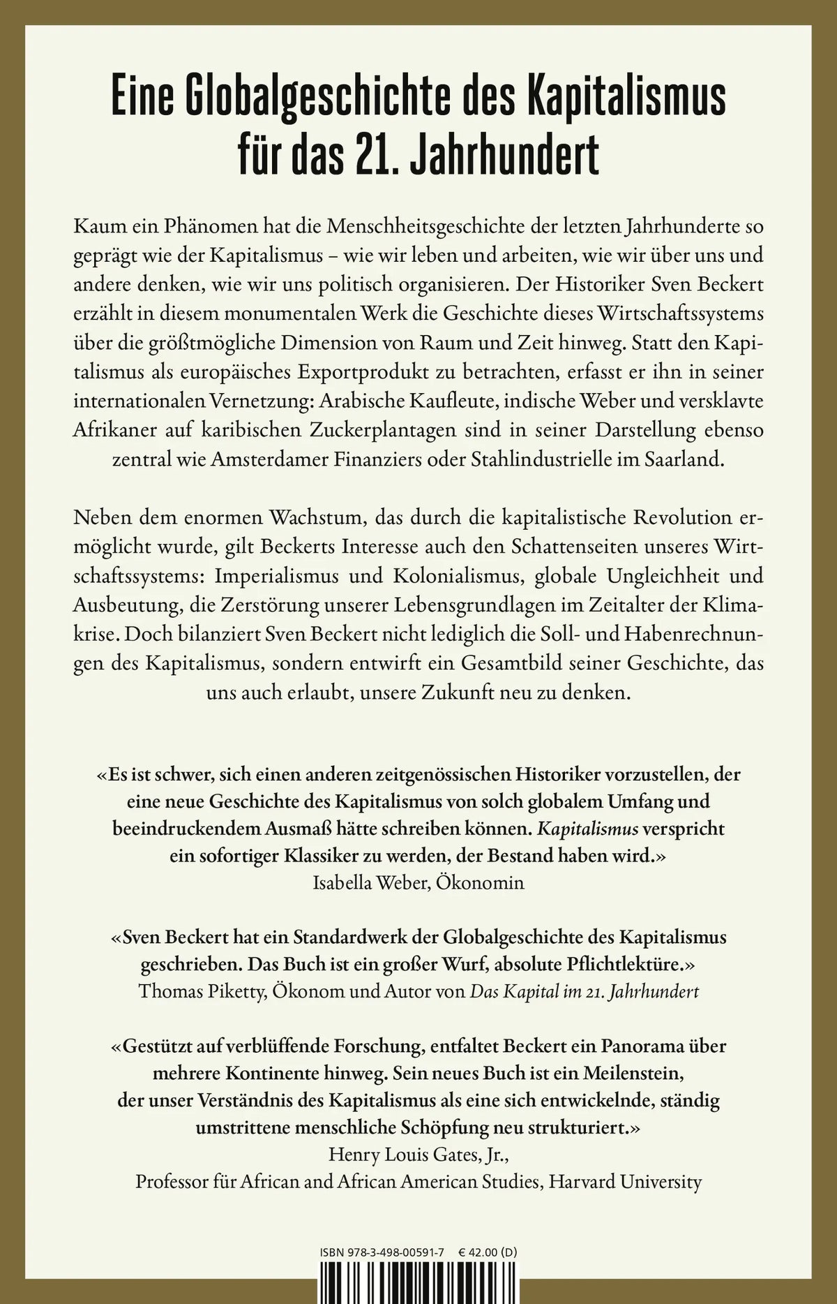 Rückseite: Kapitalismus (Hardcover)