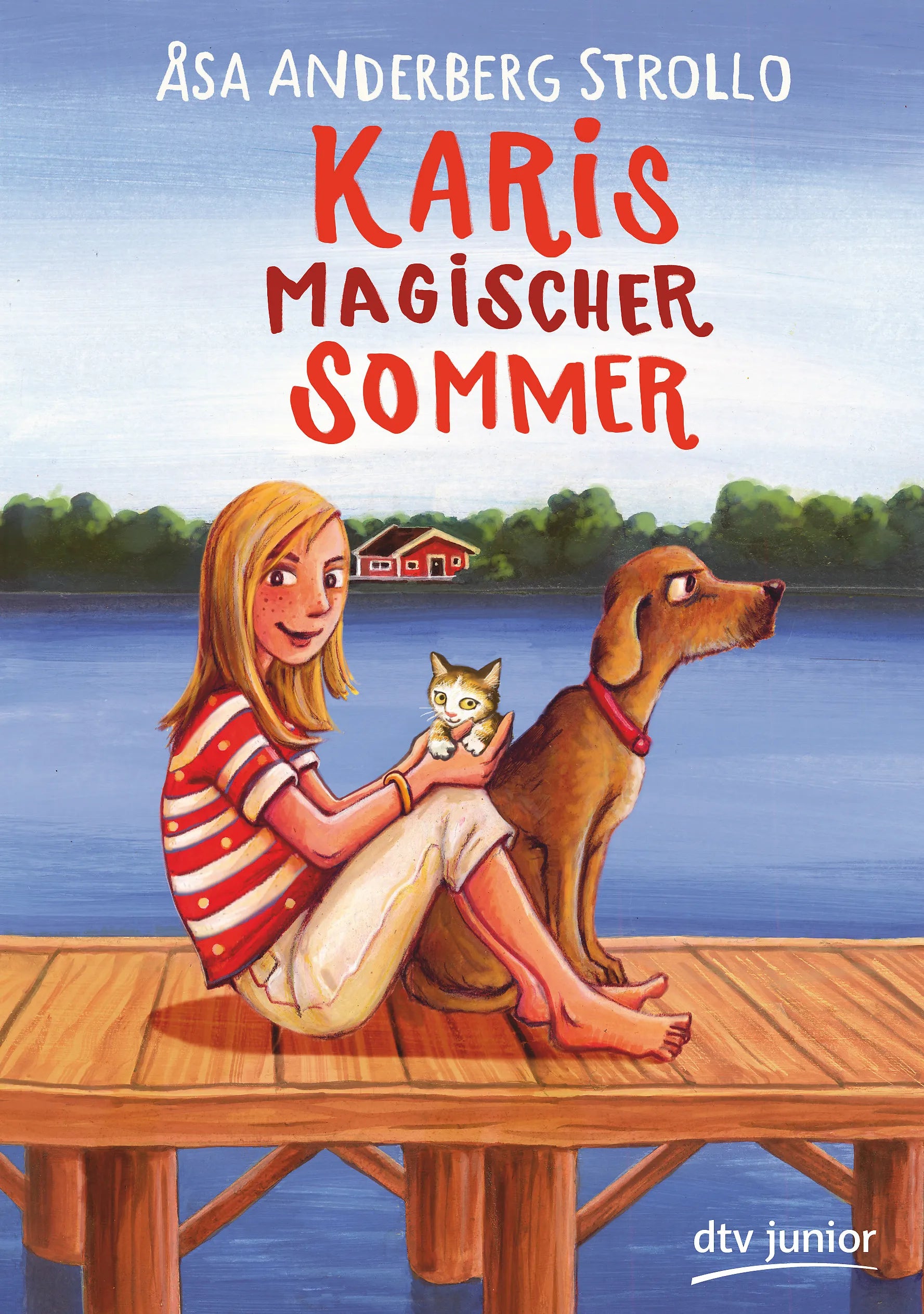 Buchcover von 'Karis magischer Sommer' - Gebundene Ausgabe von Åsa Anderberg Strollo