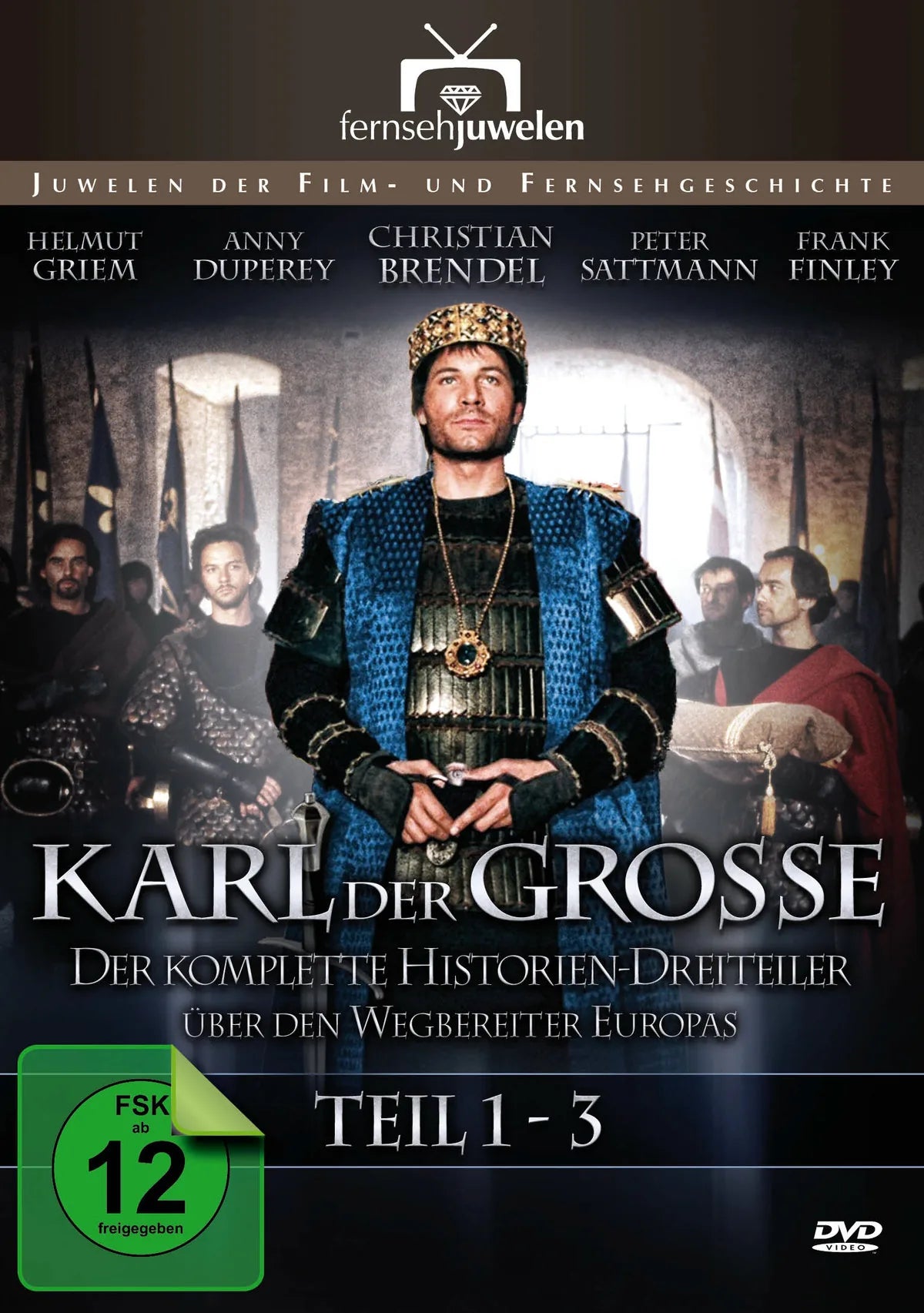 Karl der Große - Teil 1-3  [2 DVDs] - DVD