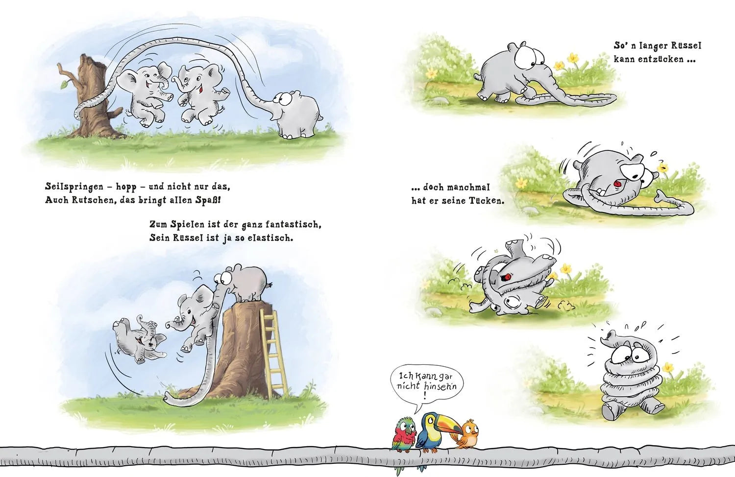 Detailansicht: Karl, der kleine Ottifant. Ein Rüssel wie kein anderer (Hardcover)