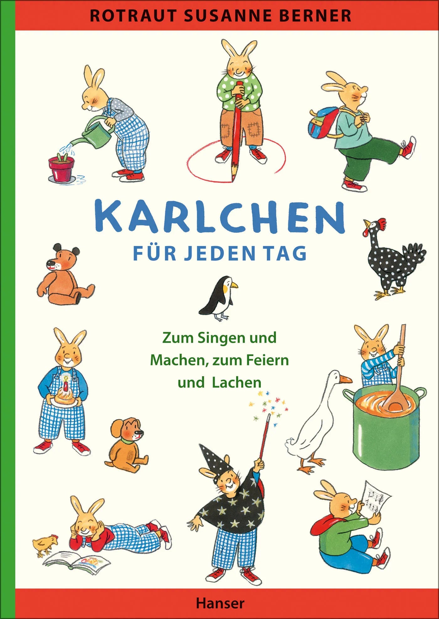 Buchcover von 'Karlchen für jeden Tag' - Gebundene Ausgabe von Rotraut Susanne Berner