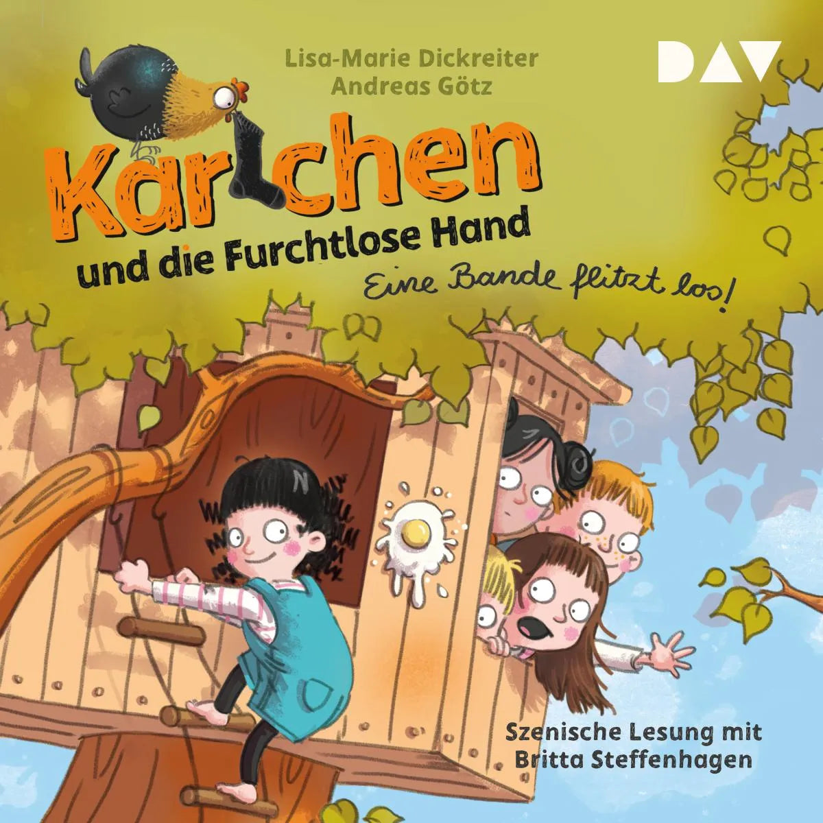 Cover: Karlchen und die Furchtlose Hand - Teil 1: Eine Bande flitzt los! (Hörbuch Download) von Lisa-Marie Dickreiter