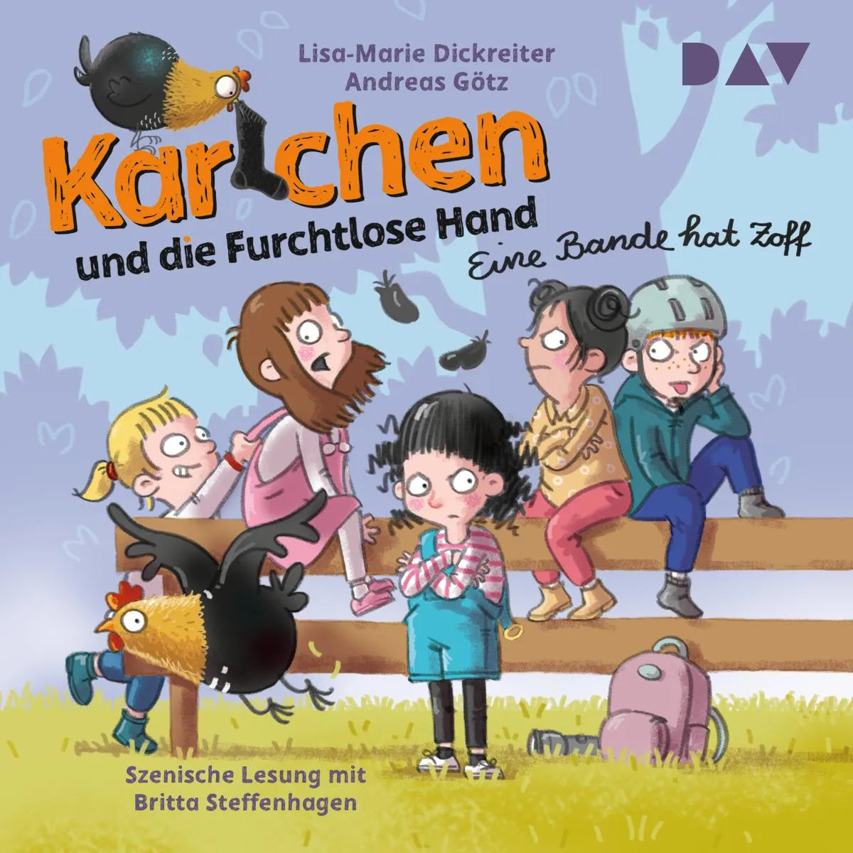 Cover: Karlchen und Die Furchtlose Hand - Teil 2: Eine Bande hat Zoff (Hörbuch Download) von Lisa-Marie Dickreiter