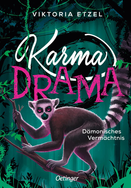 Buchcover von 'Karma Drama 3. Dämonisches Vermächtnis' - Gebundene Ausgabe von Viktoria Etzel