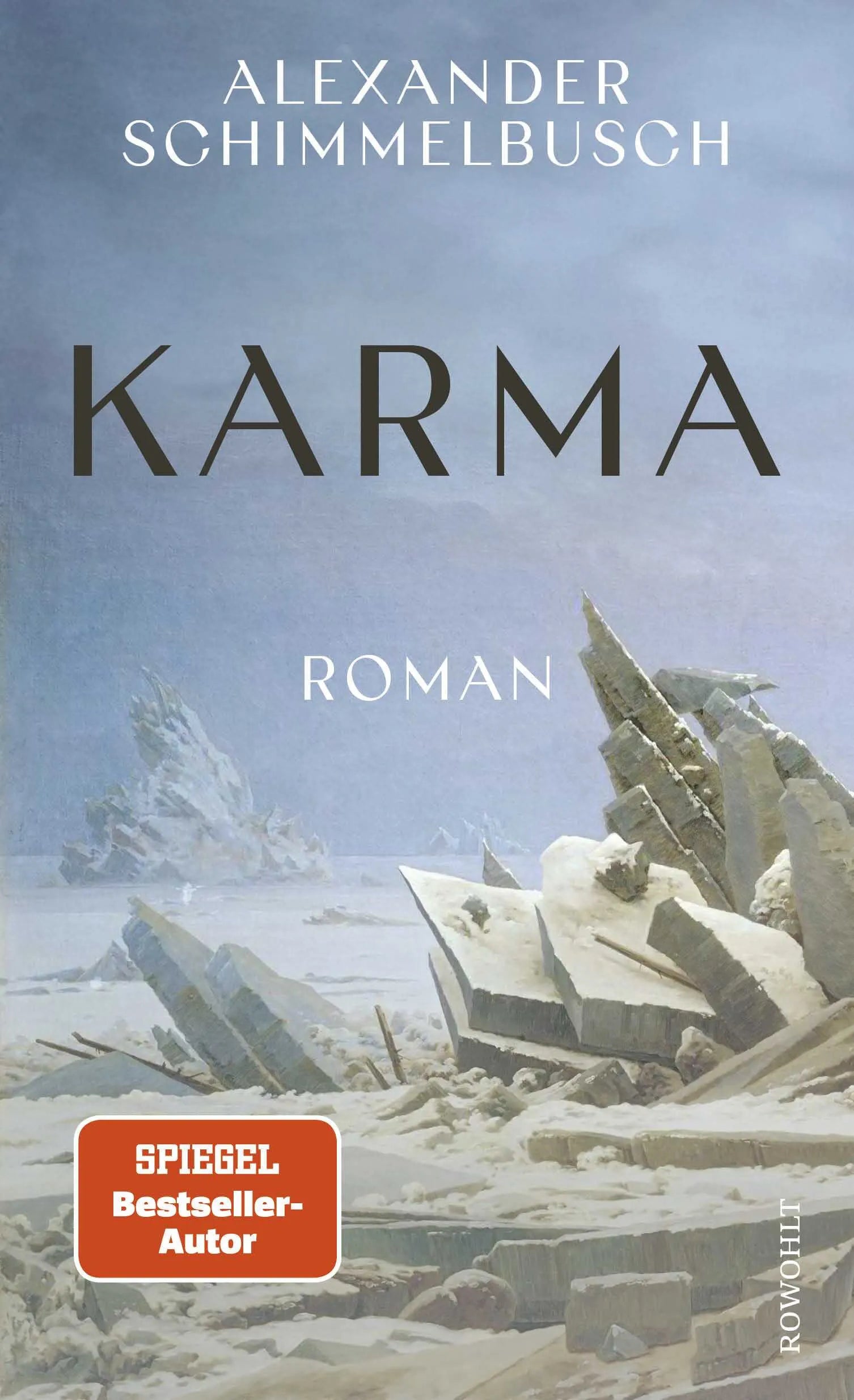 Buchcover von 'Karma' - Gebundene Ausgabe von Alexander Schimmelbusch