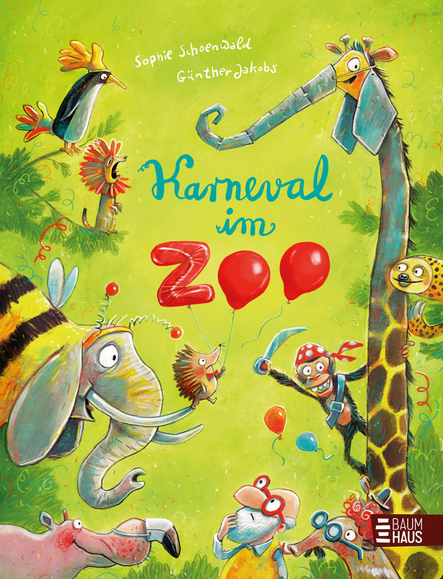 Buchcover von 'Karneval im Zoo' - Gebundene Ausgabe von Sophie Schoenwald