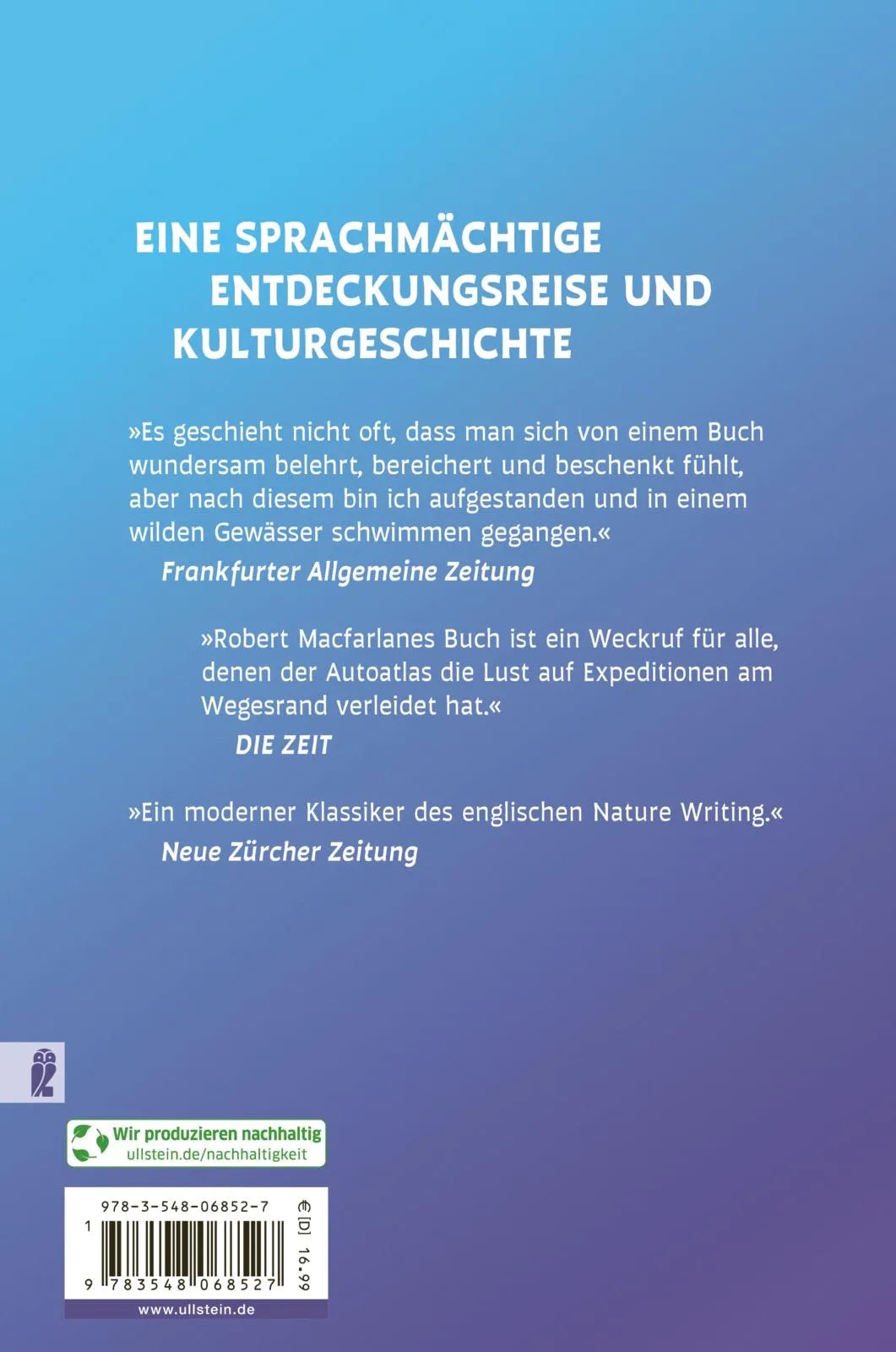 Rückseite: Karte der Wildnis (Paperback)