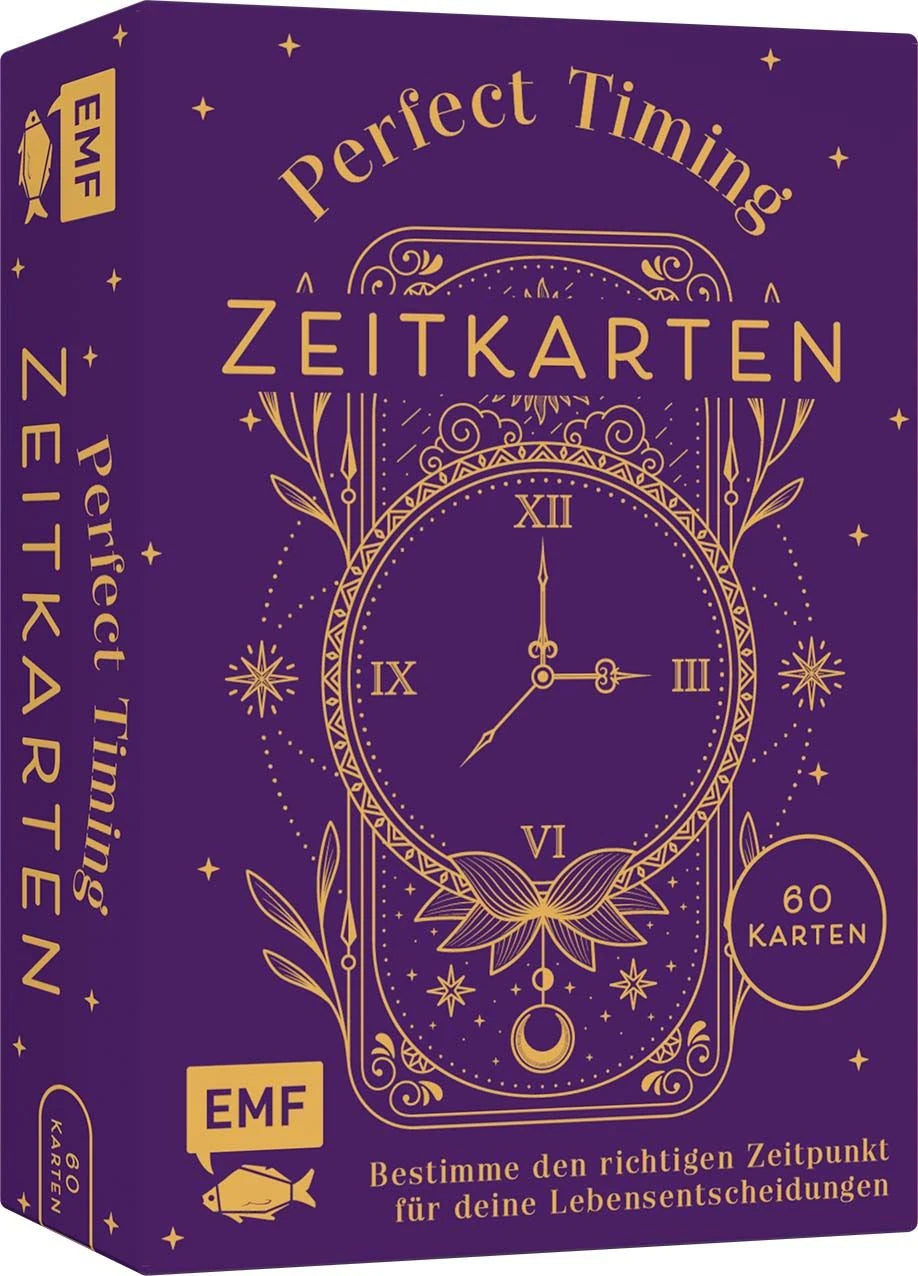 Gesellschaftsspiel: Kartenbox: Perfect Timing – Zeitkarten
