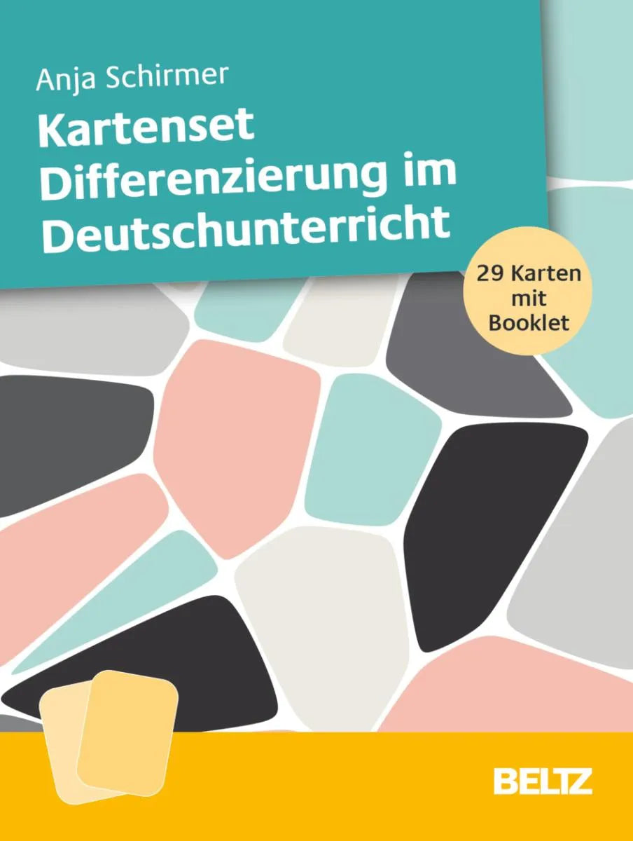 Cover: Kartenset Differenzierung im Deutschunterricht (E-Book) von Anja Schirmer