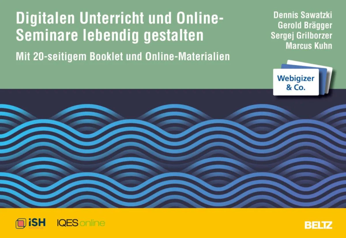 Cover: Kartenset Digitalen Unterricht und Online-Seminare lebendig gestalten (E-Book) von Dennis Sawatzki