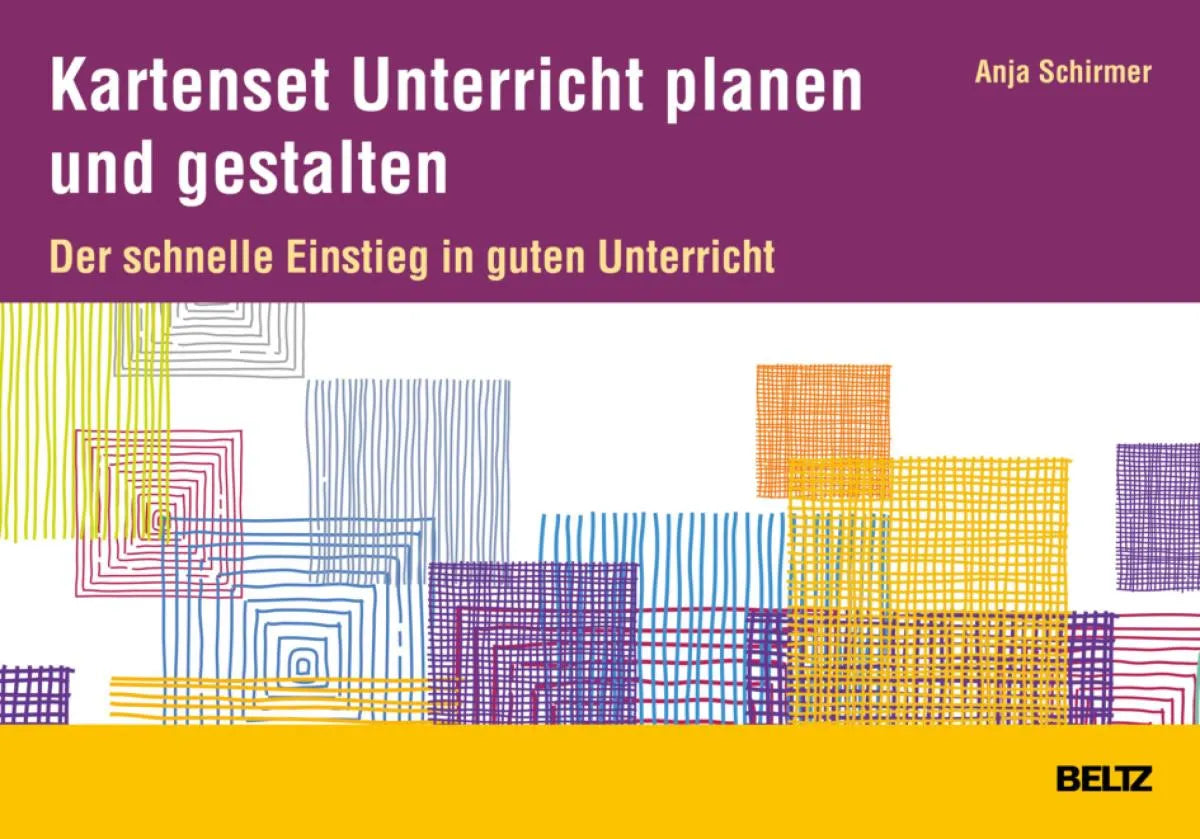 Cover: Kartenset Unterricht planen und gestalten (E-Book) von Anja Schirmer