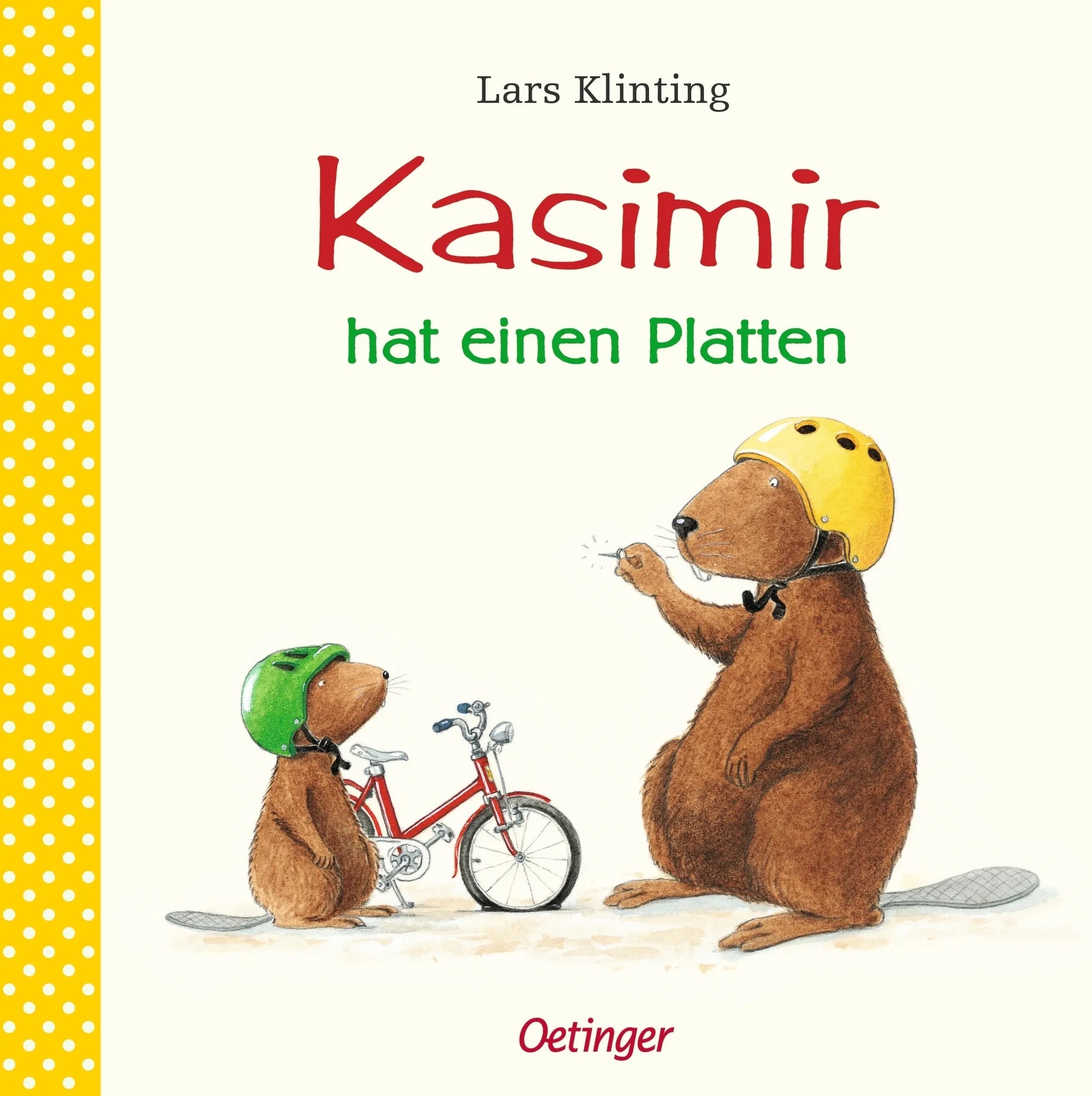 Buchcover von 'Kasimir hat einen Platten' - Gebundene Ausgabe von Lars Klinting