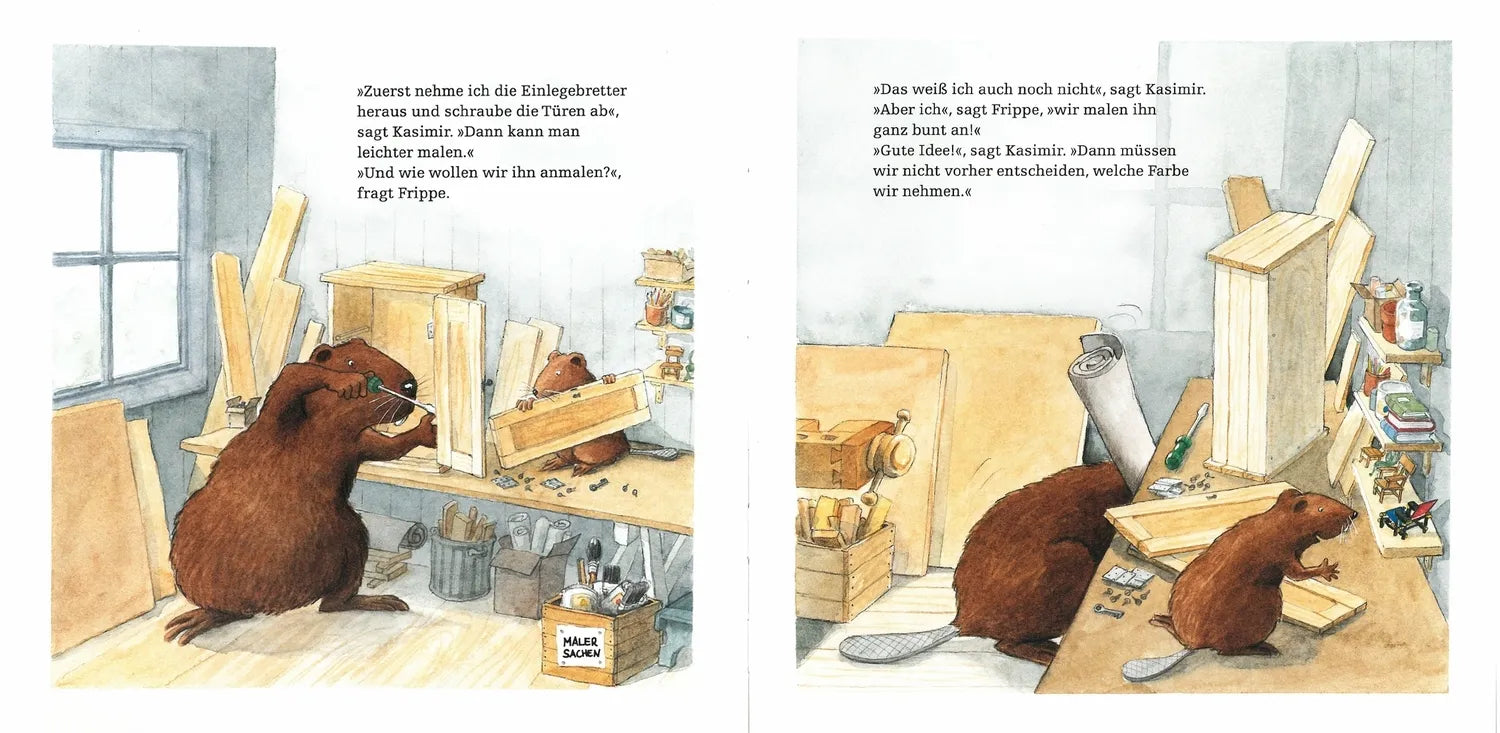 Abbildung von 'Kasimir malt'