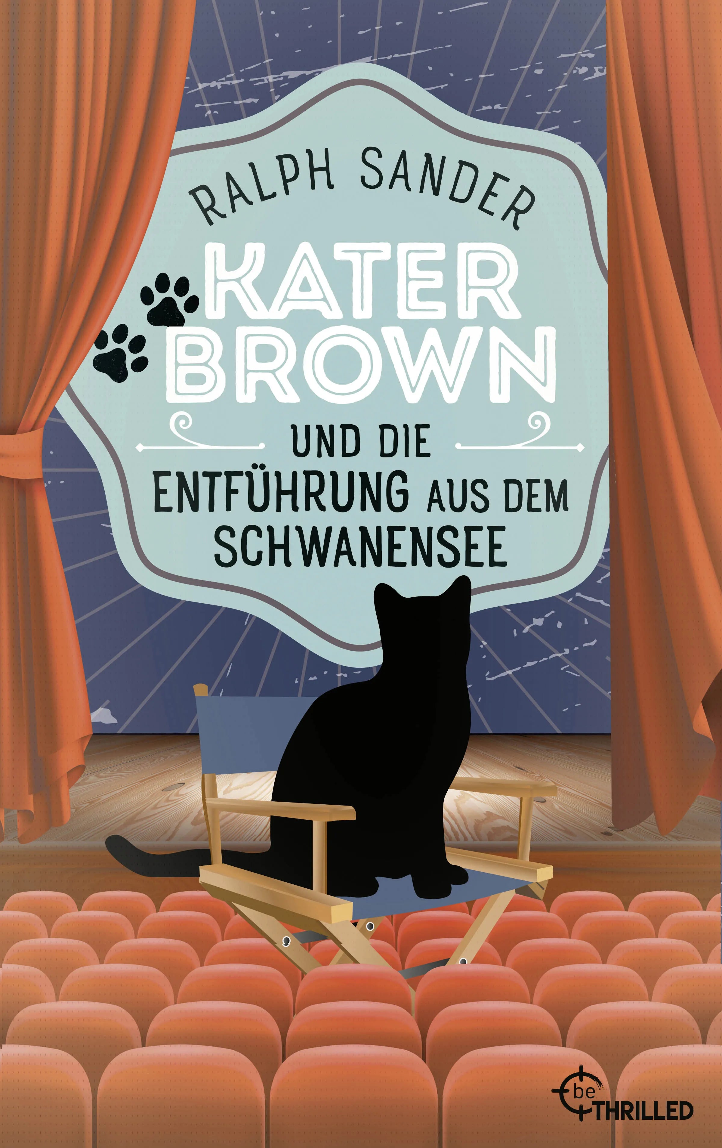 Buchcover von 'Kater Brown und die Entführung aus dem Schwanensee' - Taschenbuch von Ralph Sander