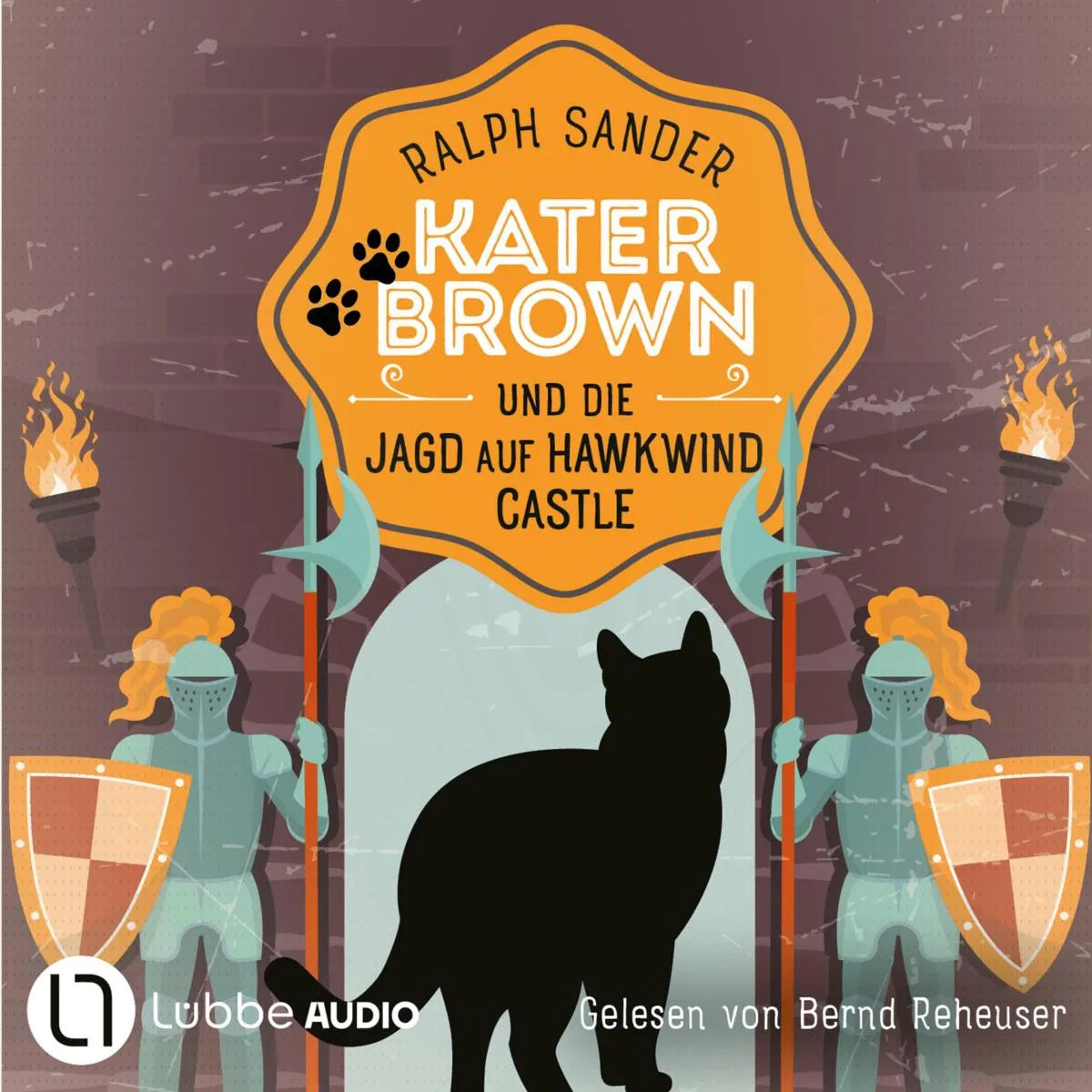 Cover: Kater Brown und die Jagd auf Hawkwind Castle (Hörbuch Download) von Ralph Sander