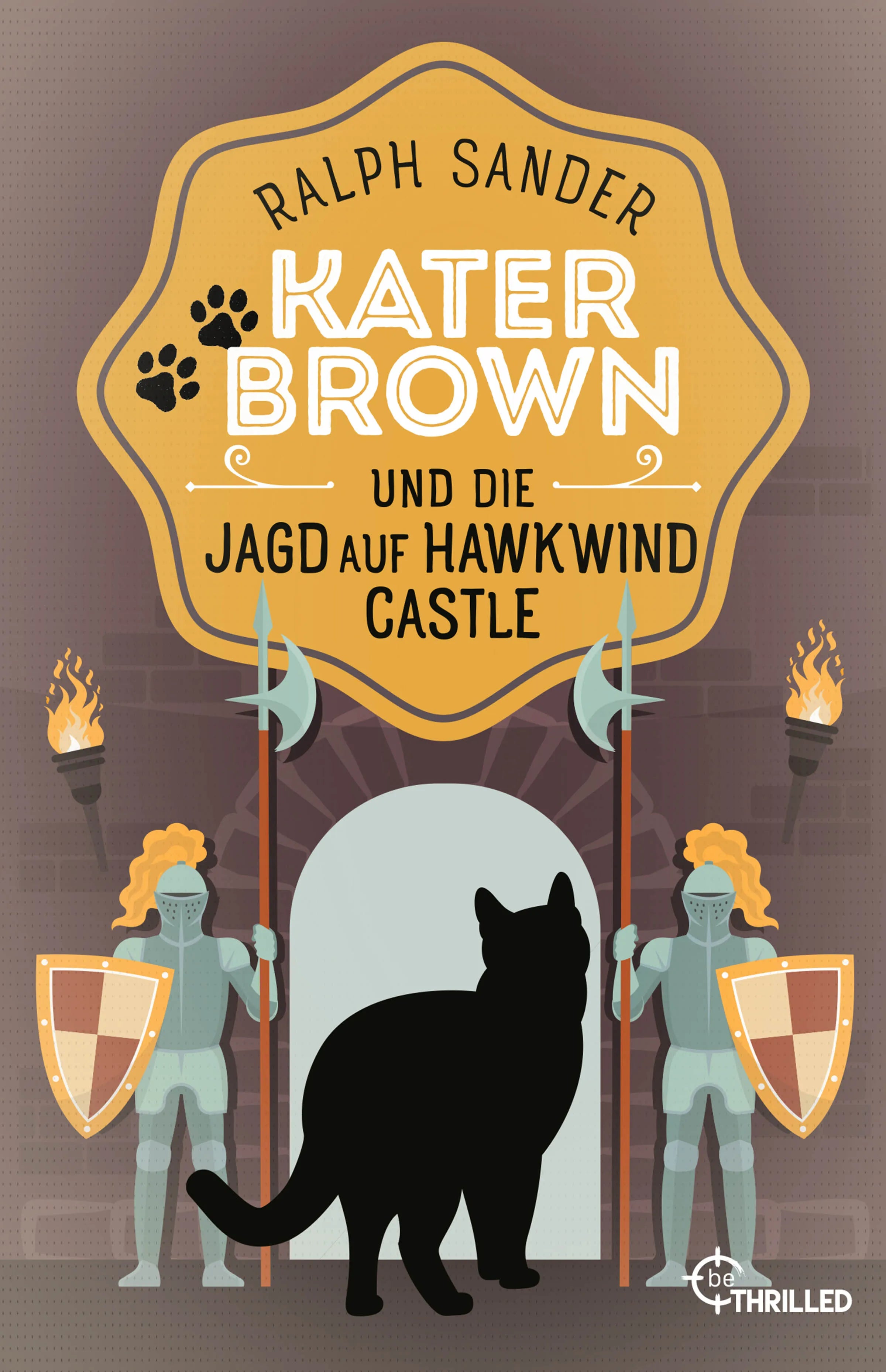 Buchcover von 'Kater Brown und die Jagd auf Hawkwind Castle' - Taschenbuch von Ralph Sander