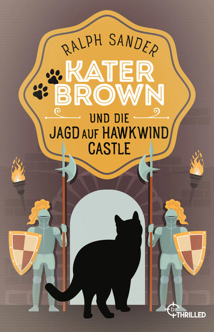 Buchcover von 'Kater Brown und die Jagd auf Hawkwind Castle' - Taschenbuch von Ralph Sander