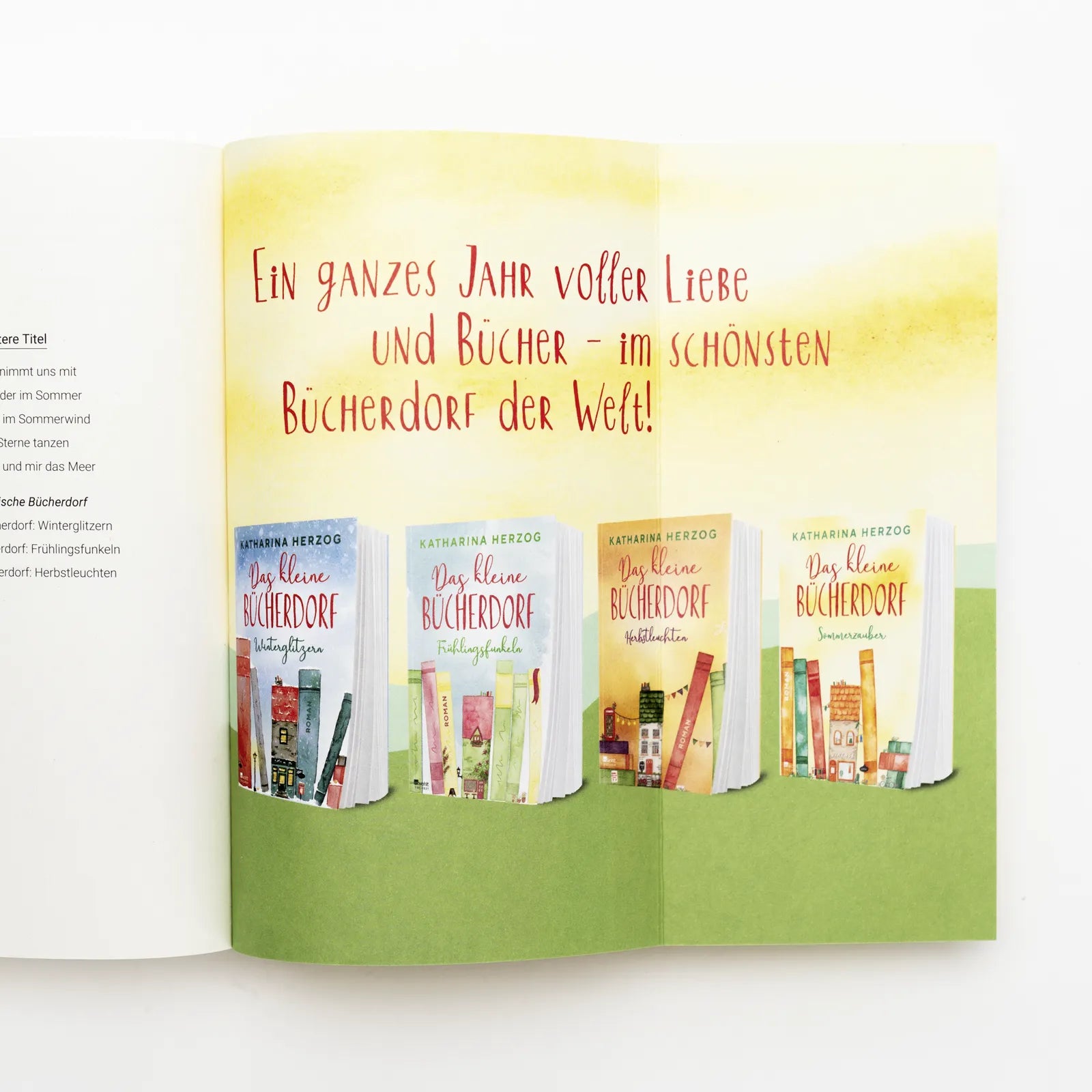 Produktansicht: Das kleine Bücherdorf: Sommerzauber (Paperback)