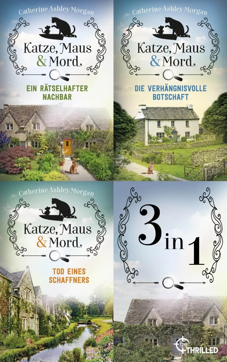 Cover: Katze, Maus & Mord - Die ersten drei spannenden Fälle für Christine und Isabelle (E-Book) von Catherine Ashley Morgan