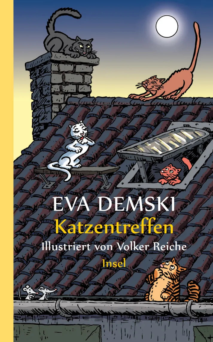 Buchcover von 'Katzentreffen' - Gebundene Ausgabe von Eva Demski