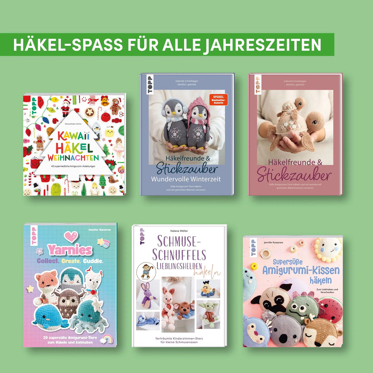Detailansicht: Kawaii Häkel Weihnachten (Taschenbuch)
