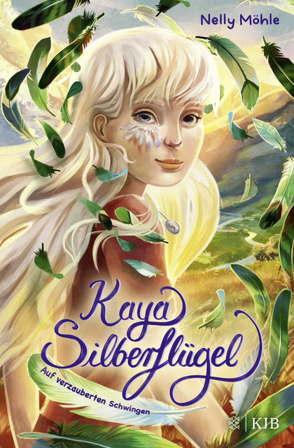 Buchcover von 'Kaya Silberflügel − Auf verzauberten Schwingen' - Gebundene Ausgabe von Nelly Möhle