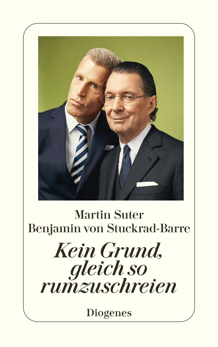 Buchcover von 'Kein Grund, gleich so rumzuschreien' - Taschenbuch von Martin Suter