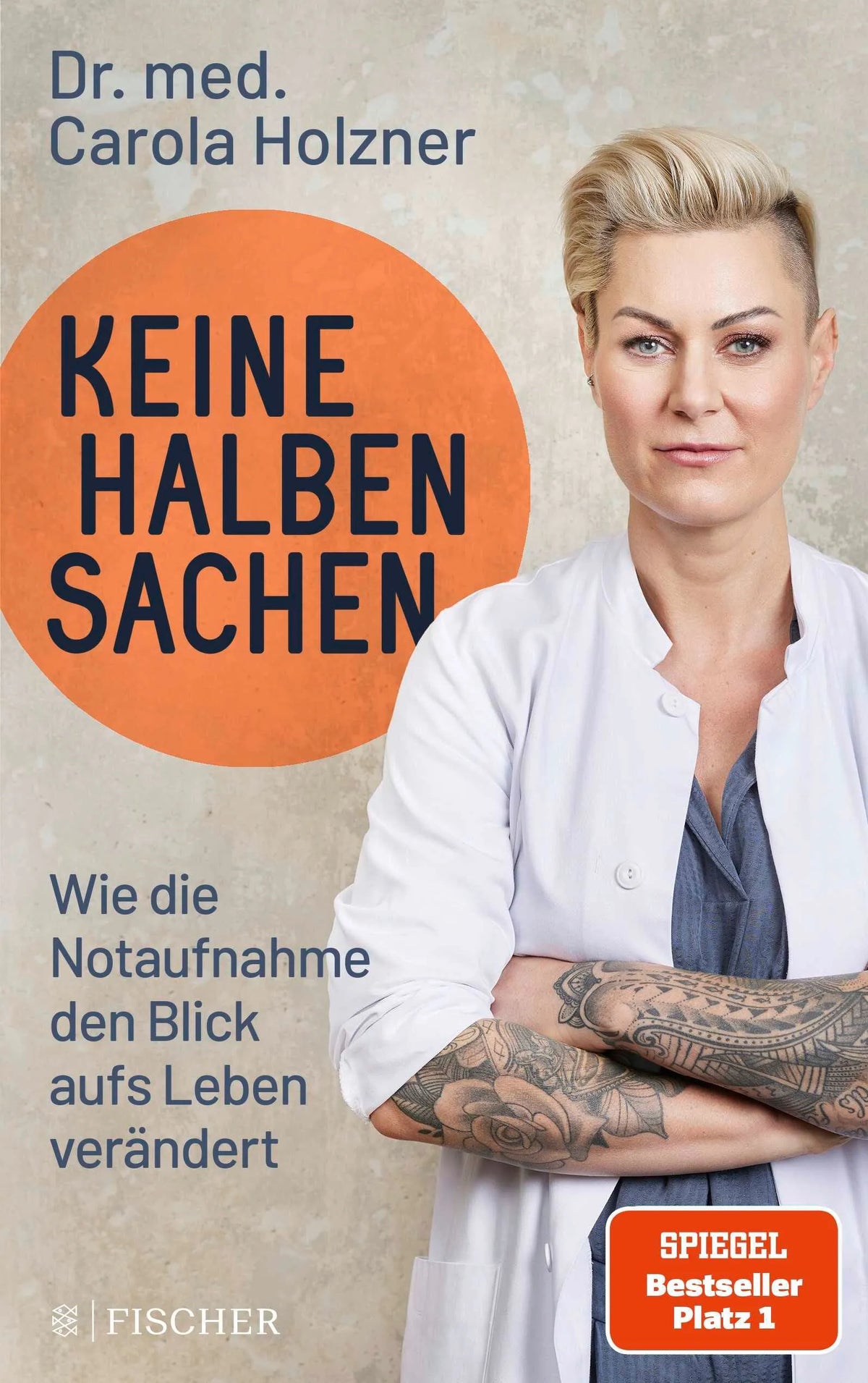 Cover: Keine halben Sachen (Paperback) von Carola Holzner