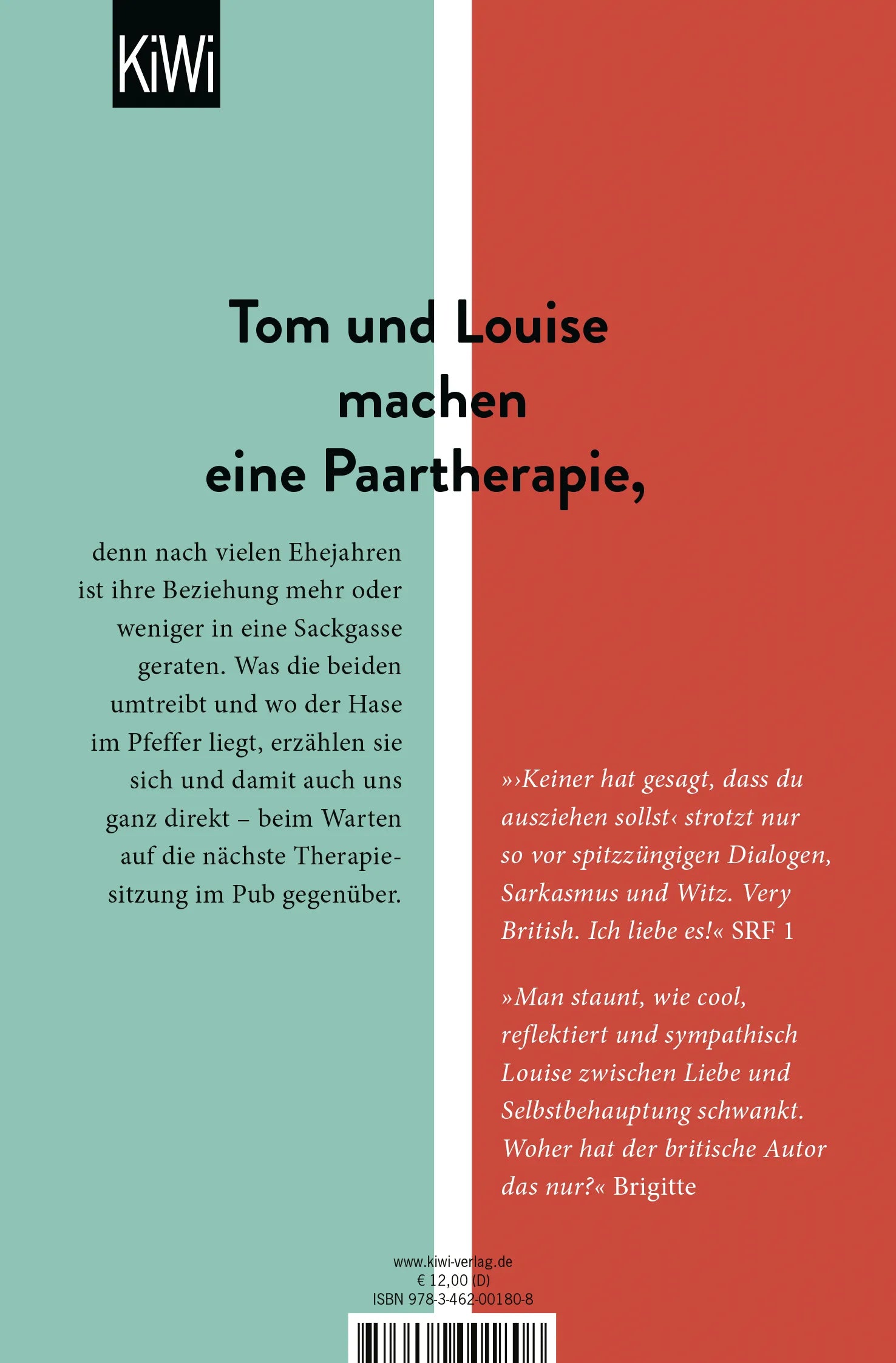 Buchrückseite von 'Keiner hat gesagt, dass du ausziehen sollst' mit Klappentext - Taschenbuch