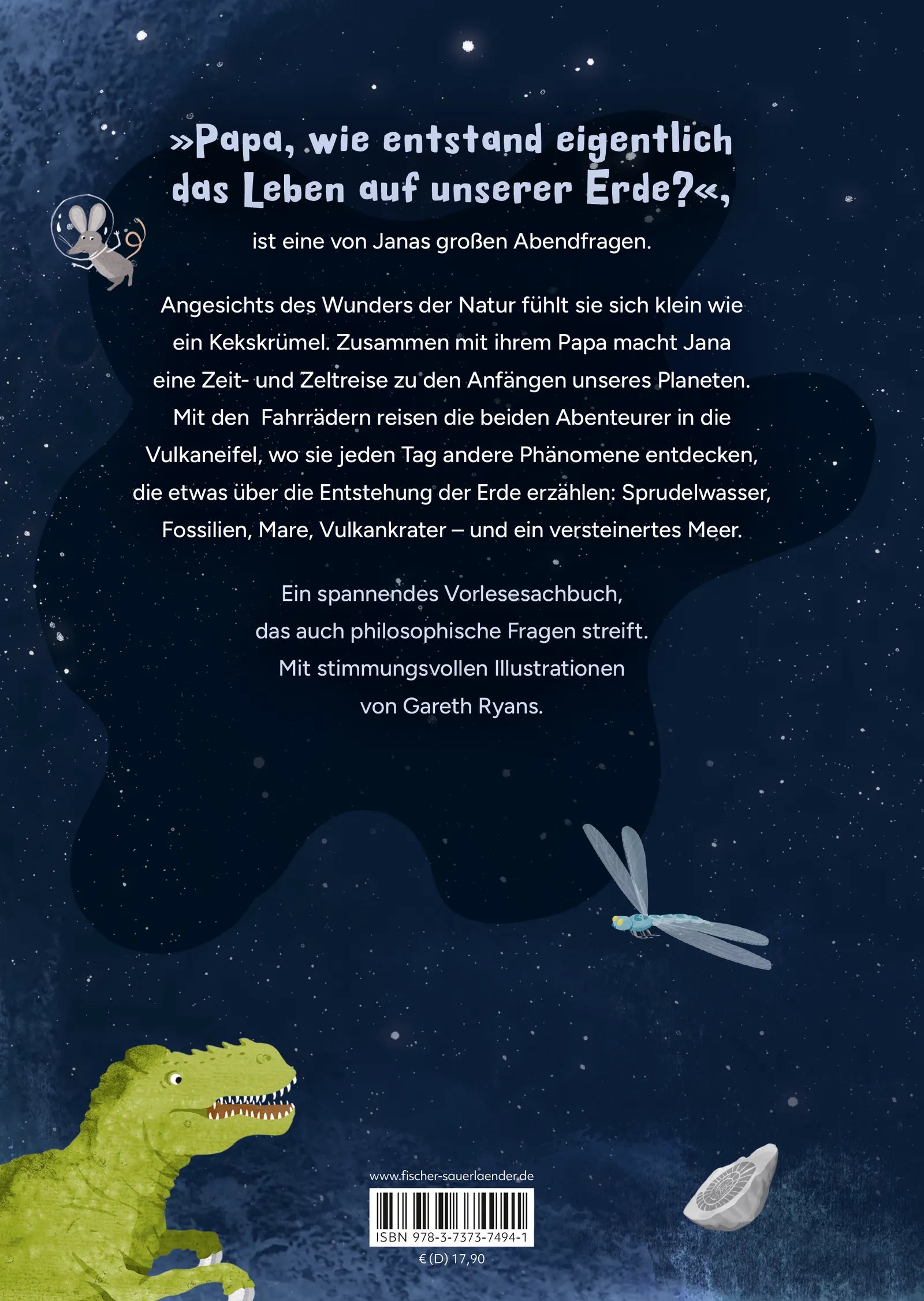Rückseite: Kekskrümel unterm Himmelszelt. Wie entstand unsere Erde? (Hardcover)