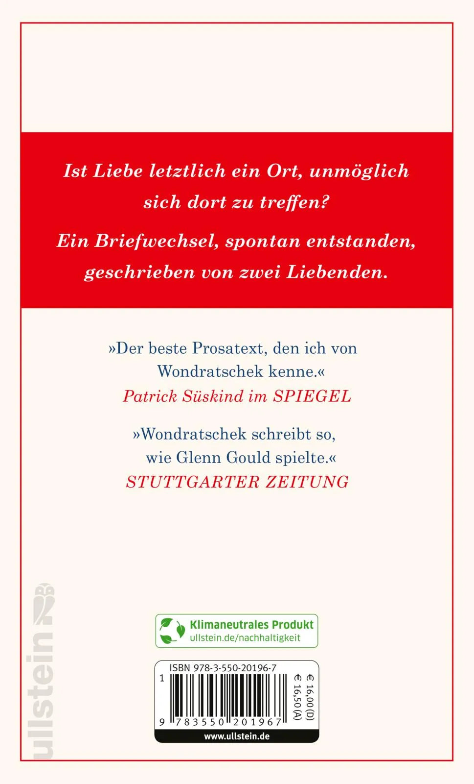 Buchrückseite von 'Kelly-Briefe' mit Klappentext - Taschenbuch