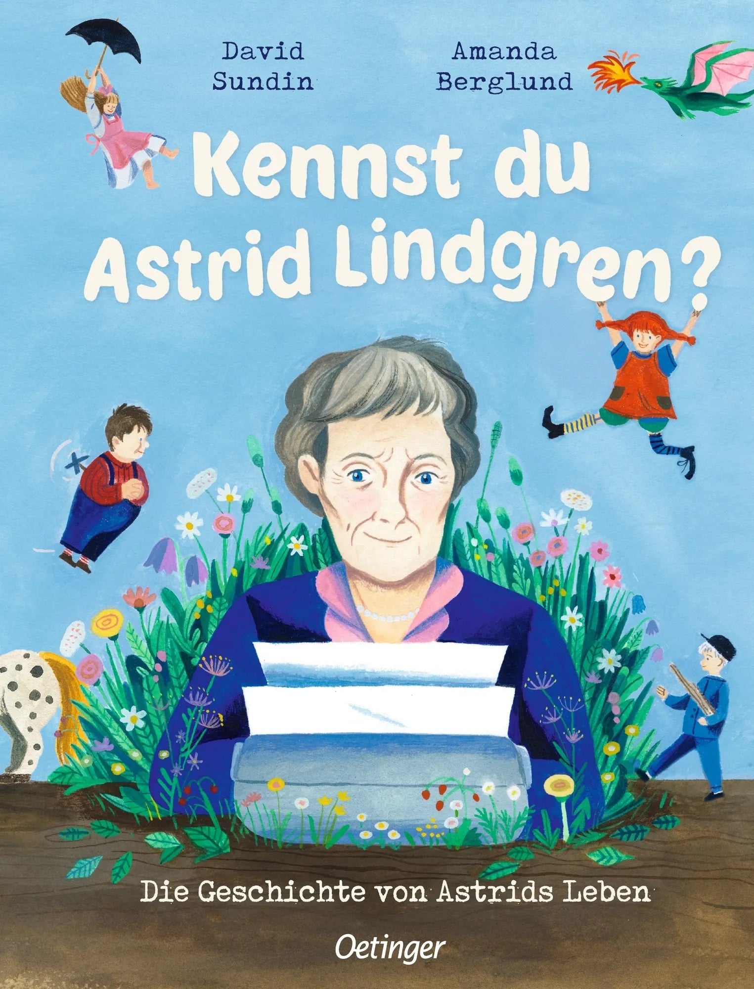 Buchcover von 'Kennst du Astrid Lindgren?' - Gebundene Ausgabe von David Sundin