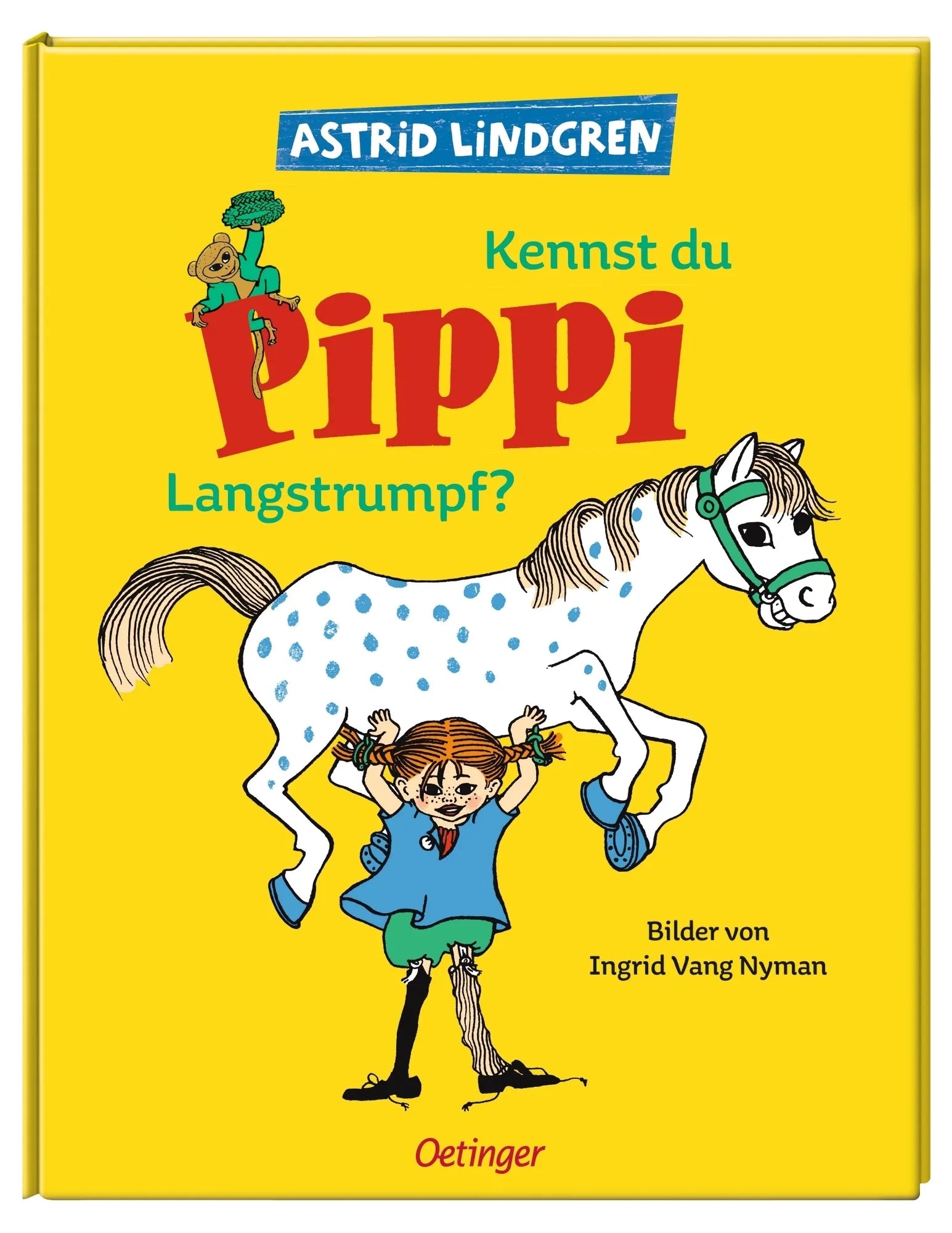 Produktansicht: Kennst du Pippi Langstrumpf? (Gebundene Ausgabe)