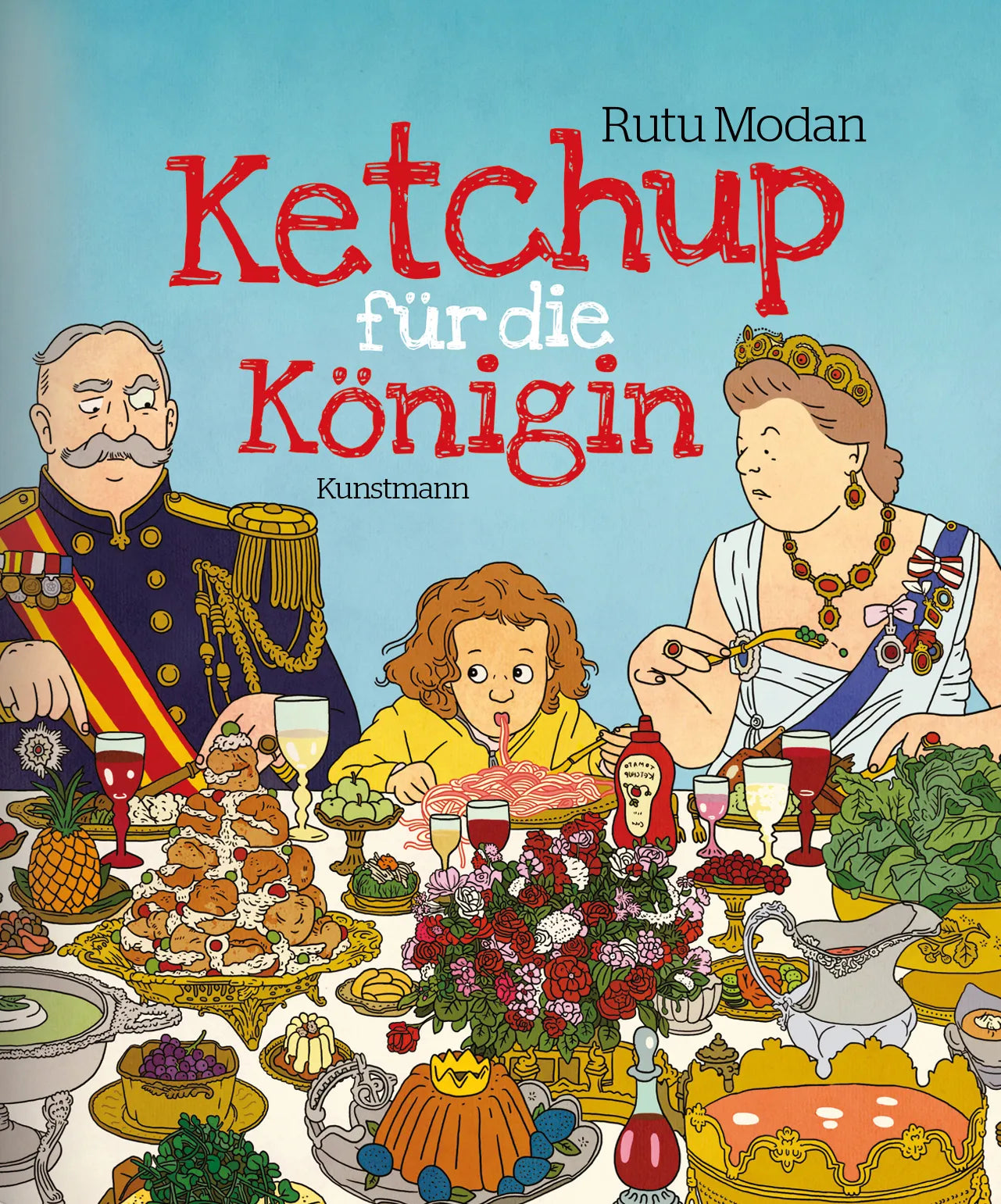 Buchcover von 'Ketchup für die Königin' - Gebundene Ausgabe von Rutu Modan