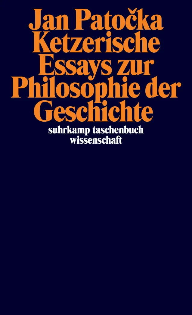 Buchcover von 'Ketzerische Essays zur Philosophie der Geschichte' - Taschenbuch von Jan Patočka