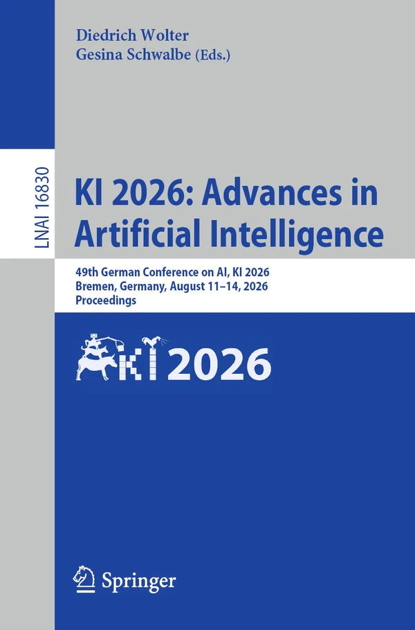 KI 2026: Advances in Artificial Intelligence