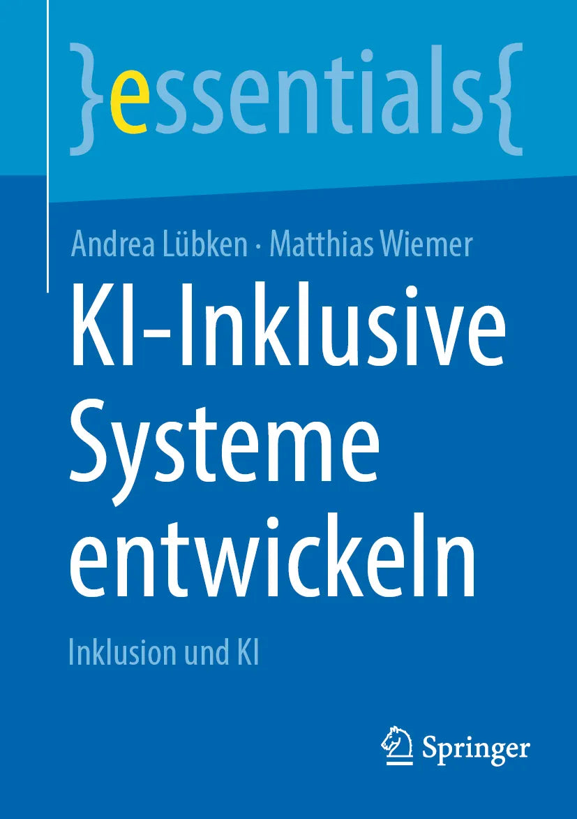 Cover: KI-Inklusive Systeme entwickeln (E-Book) von Andrea Lübken