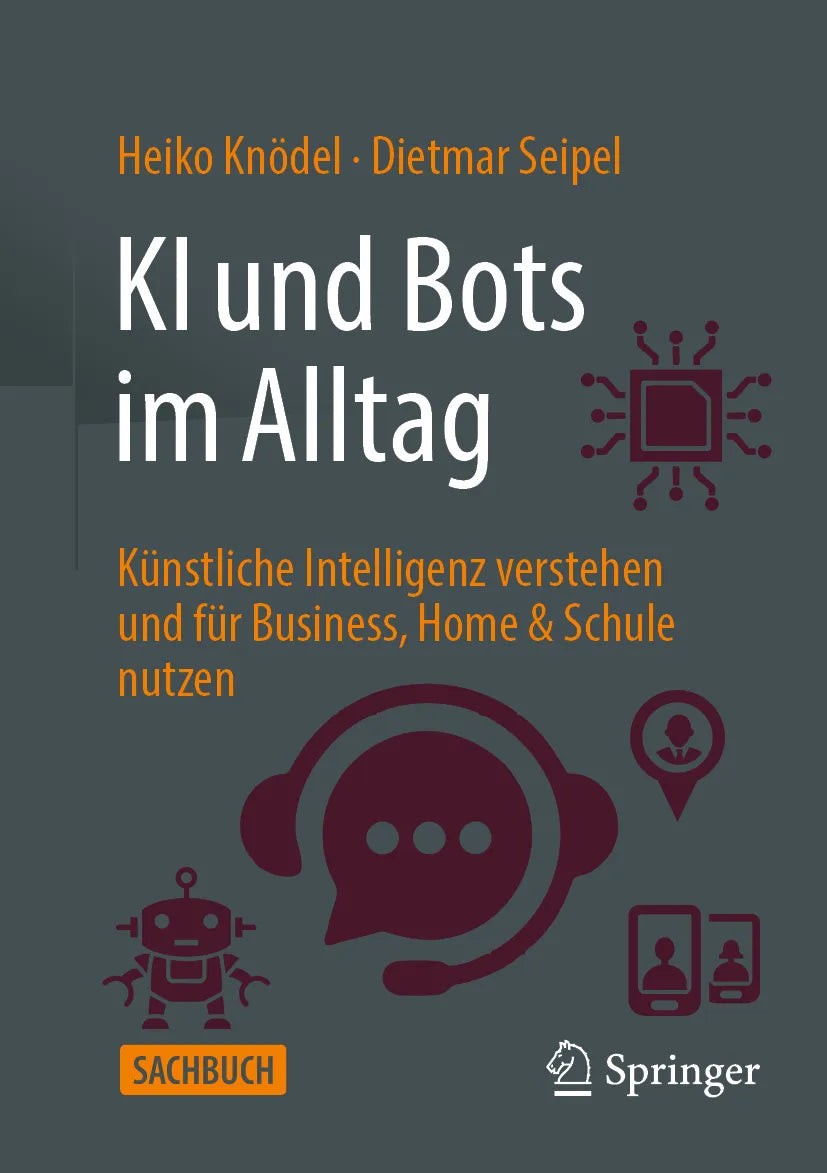 Cover: KI und Bots im Alltag (E-Book) von Heiko Knödel